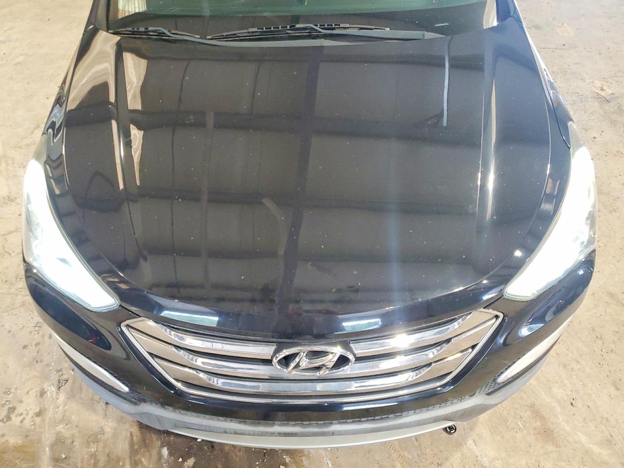 2013 Hyundai Santa Fe Sport 2.0t Black vin: 5XYZUDLA8DG119891