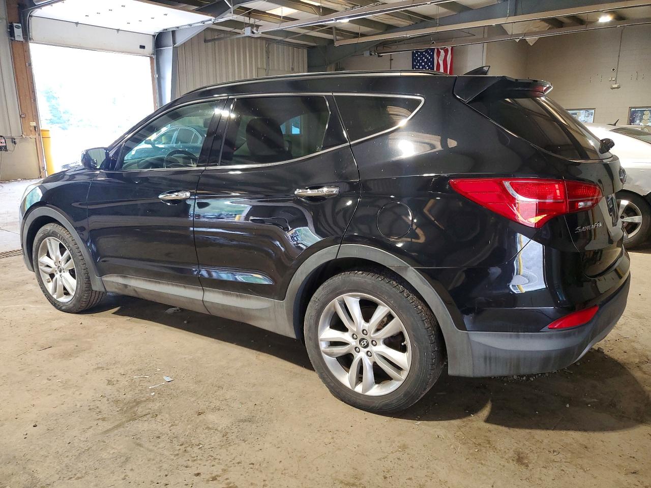 2013 Hyundai Santa Fe Sport 2.0t Black vin: 5XYZUDLA8DG119891
