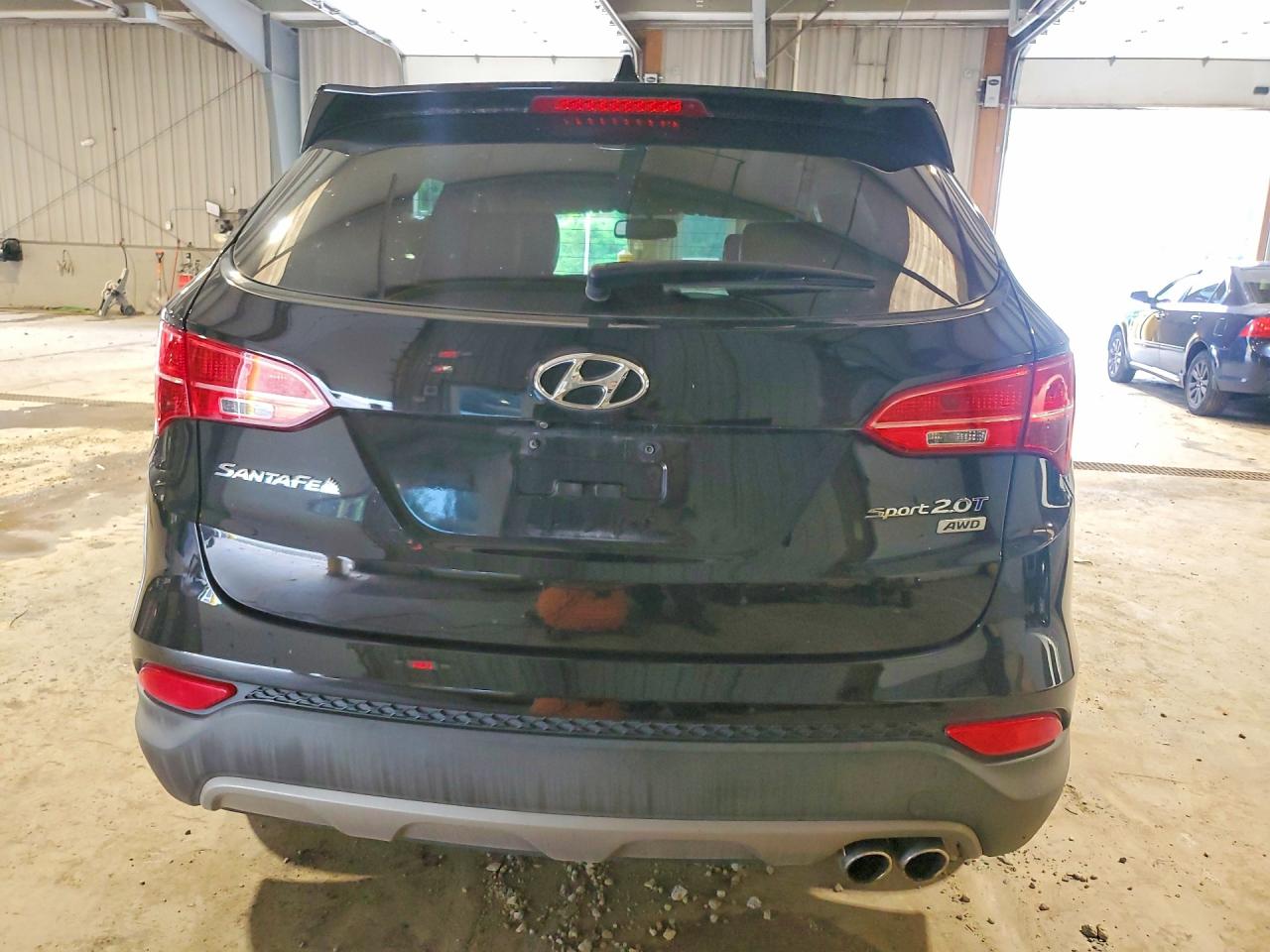 2013 Hyundai Santa Fe Sport 2.0t Black vin: 5XYZUDLA8DG119891
