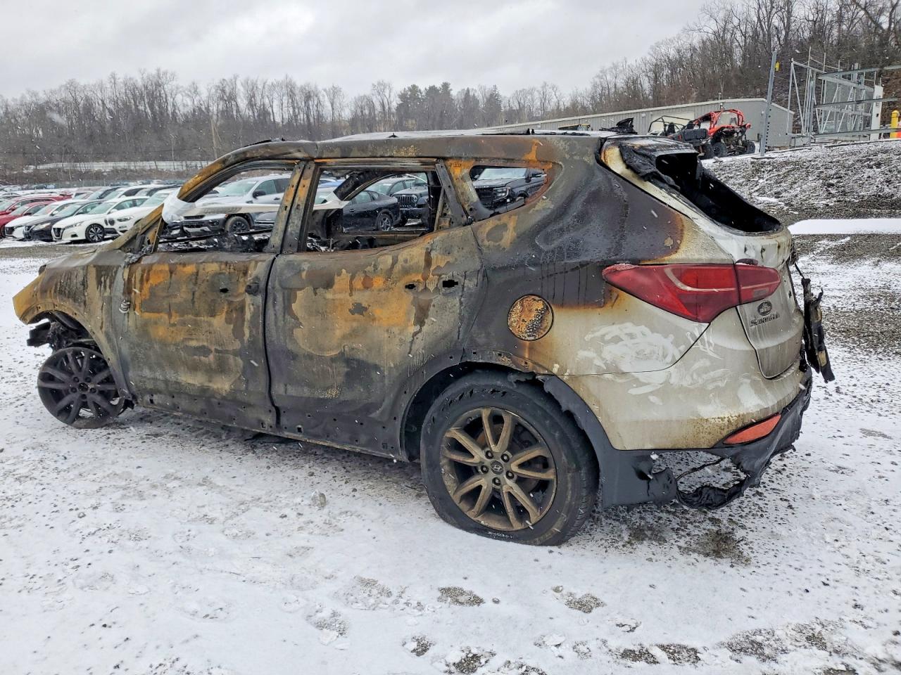 2014 Hyundai Santa Fe Sport Burn vin: 5XYZUDLA8EG127409