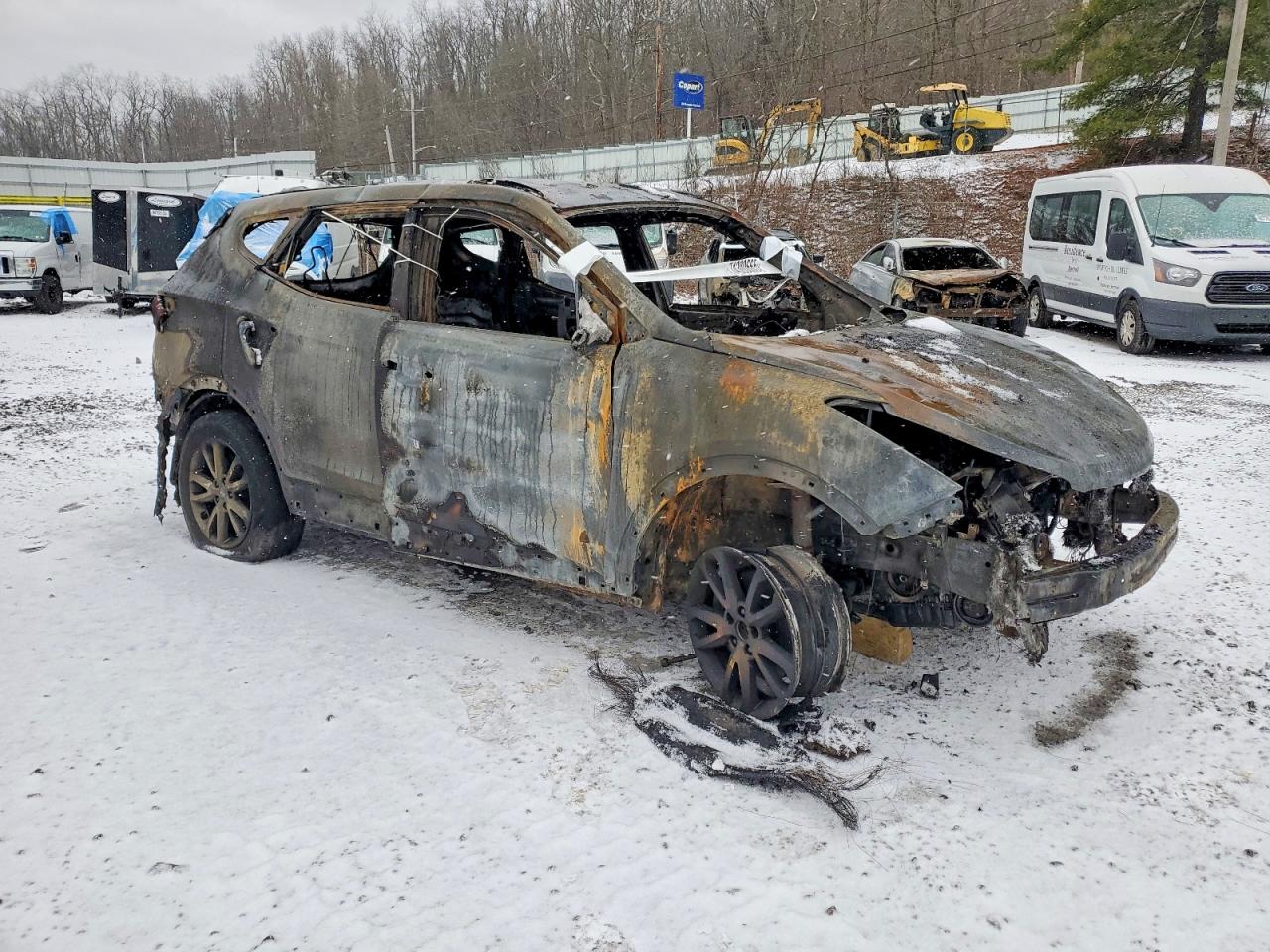 2014 Hyundai Santa Fe Sport Burn vin: 5XYZUDLA8EG127409