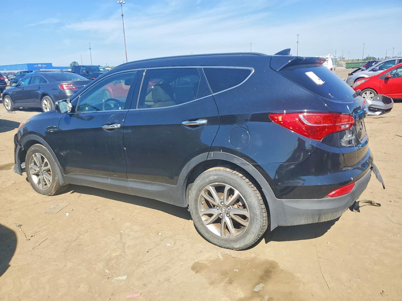 2014 Hyundai Santa Fe Sport 2.0t Black vin: 5XYZUDLA8EG196827