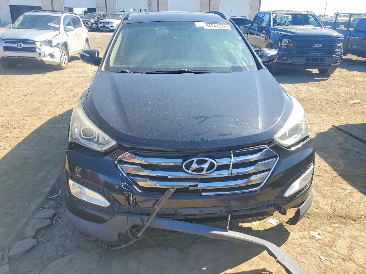 2014 Hyundai Santa Fe Sport 2.0t Black vin: 5XYZUDLA8EG196827