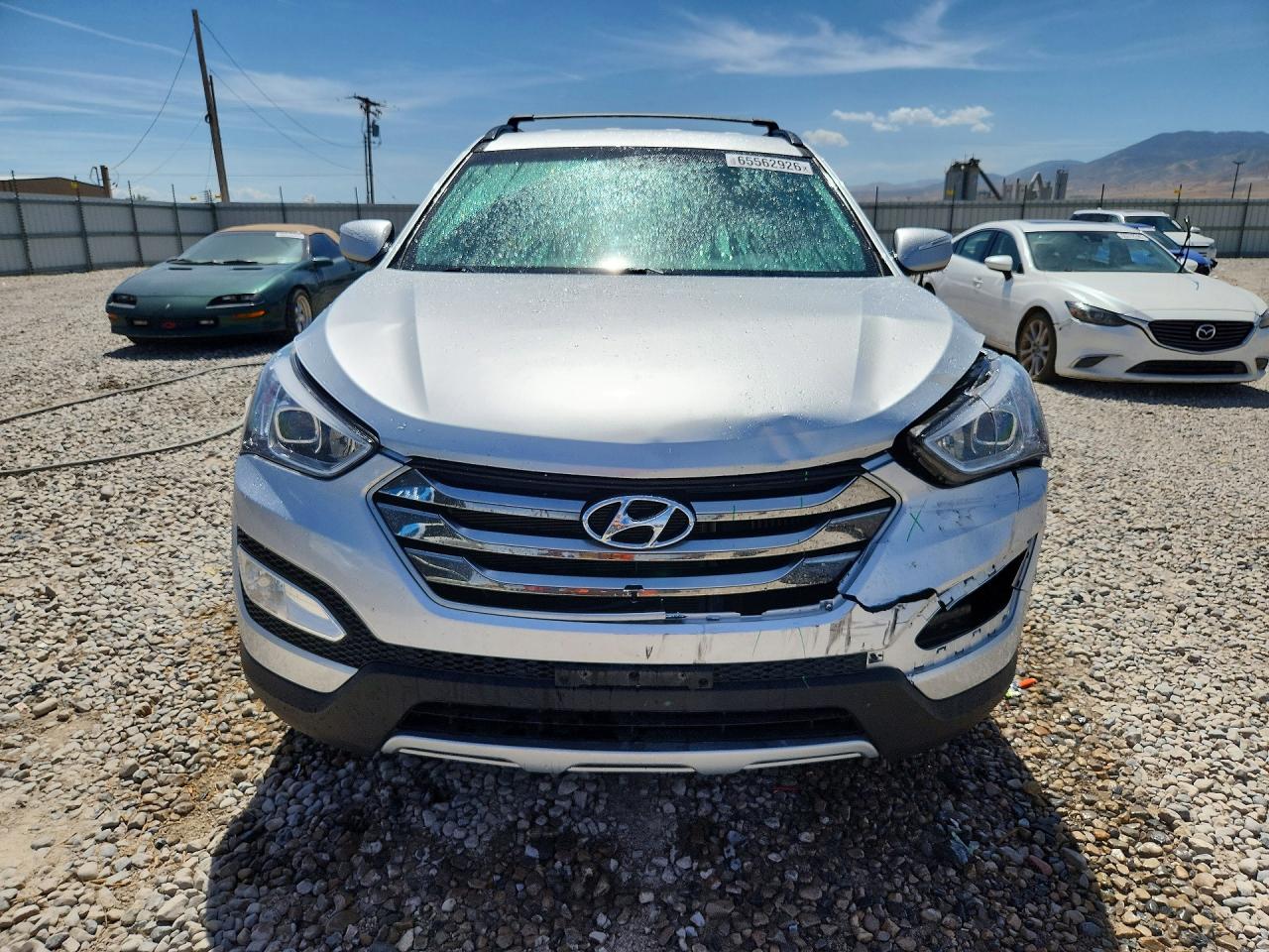 2015 Hyundai Santa Fe Sport 2.0t Silver vin: 5XYZUDLA8FG300508
