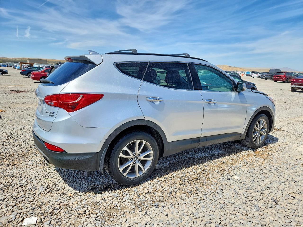 2015 Hyundai Santa Fe Sport 2.0t Silver vin: 5XYZUDLA8FG300508