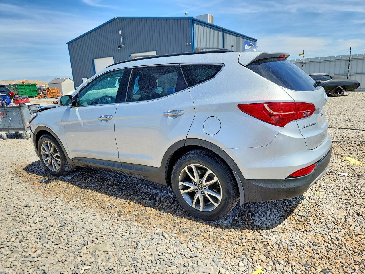 2015 Hyundai Santa Fe Sport 2.0t Silver vin: 5XYZUDLA8FG300508