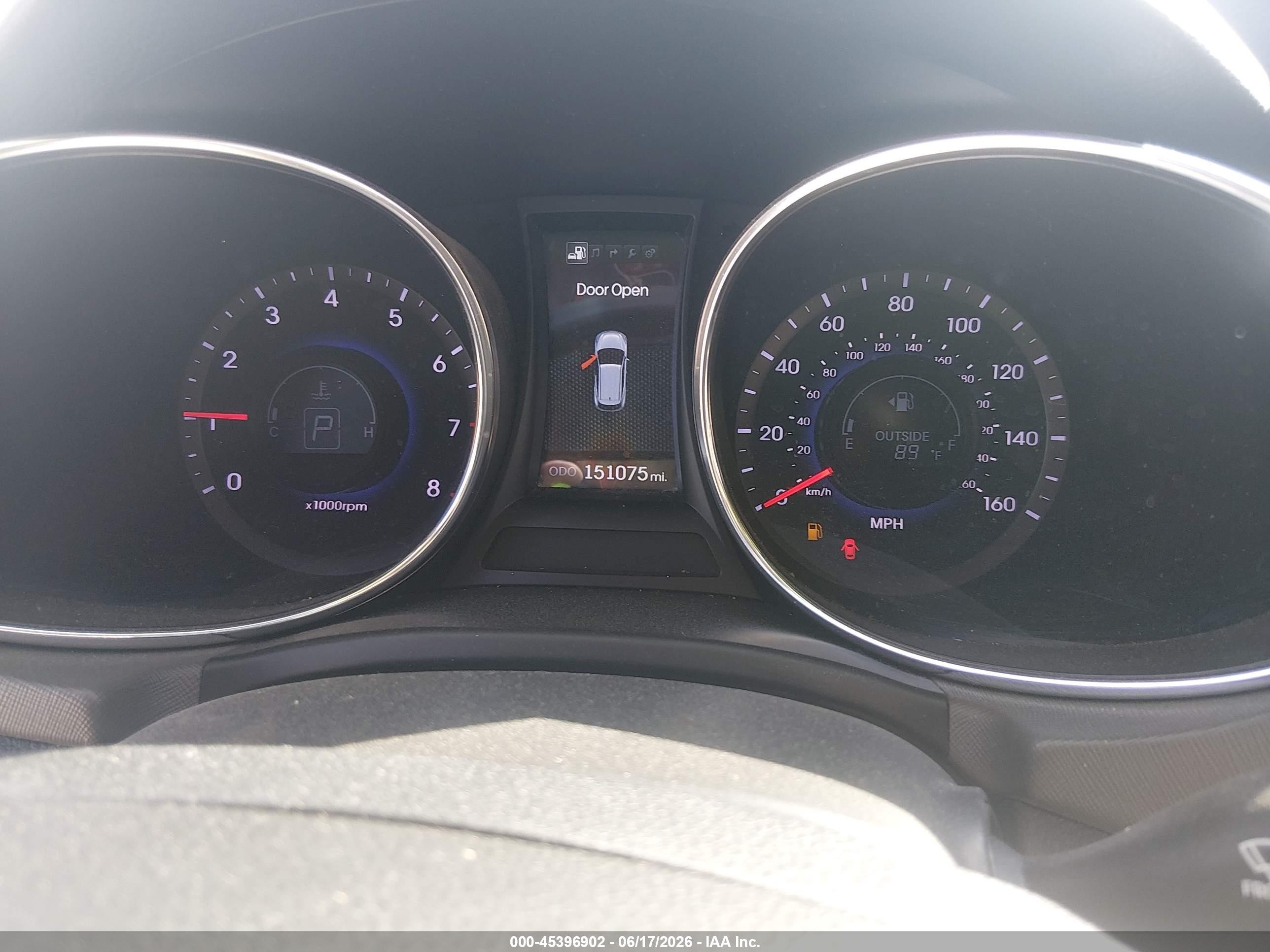 2013 Hyundai Santa Fe Sport 2.0t Белый vin: 5XYZUDLA9DG057840