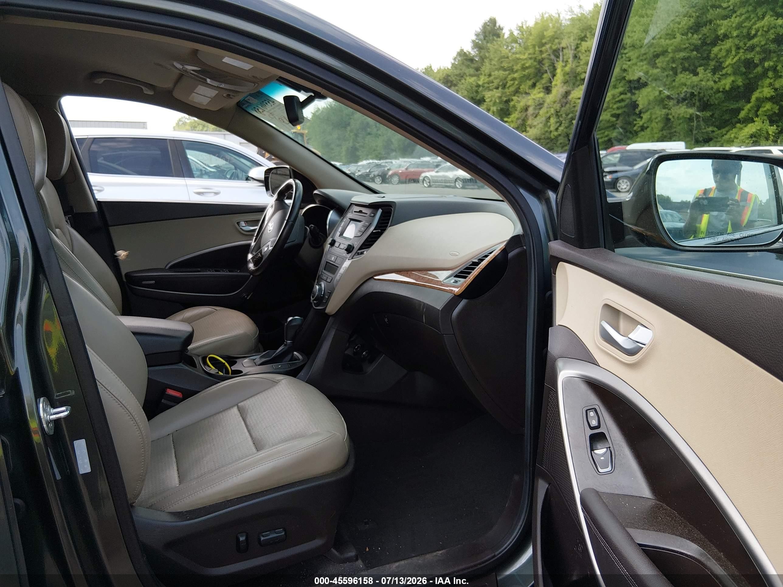 2014 Hyundai Santa Fe Sport 2.0l Turbo Gray vin: 5XYZUDLA9EG150603