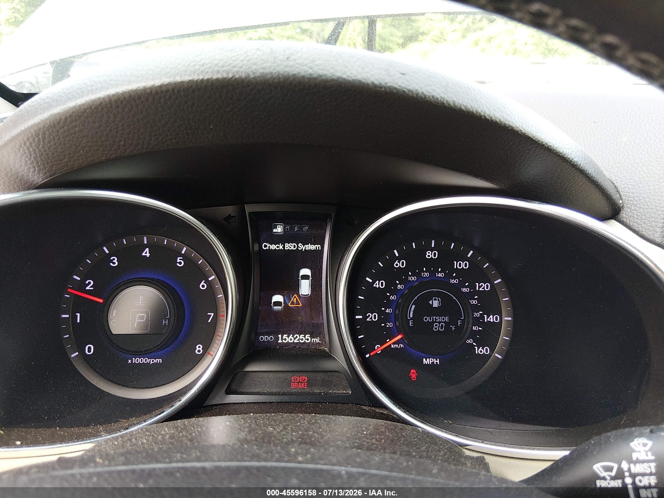 2014 Hyundai Santa Fe Sport 2.0l Turbo Gray vin: 5XYZUDLA9EG150603