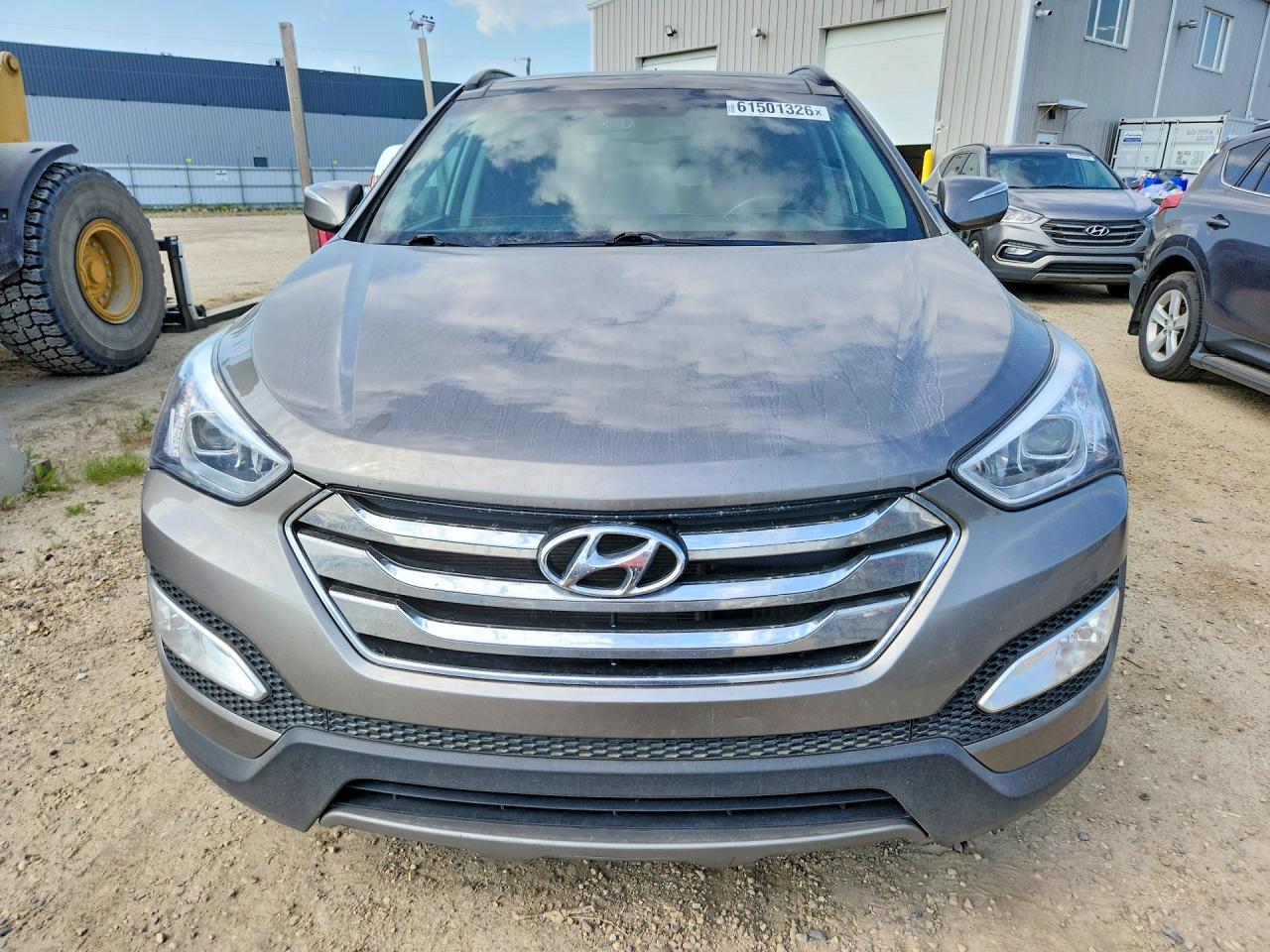 2014 Hyundai Santa Fe Sport 2.0t Gray vin: 5XYZUDLA9EG215384