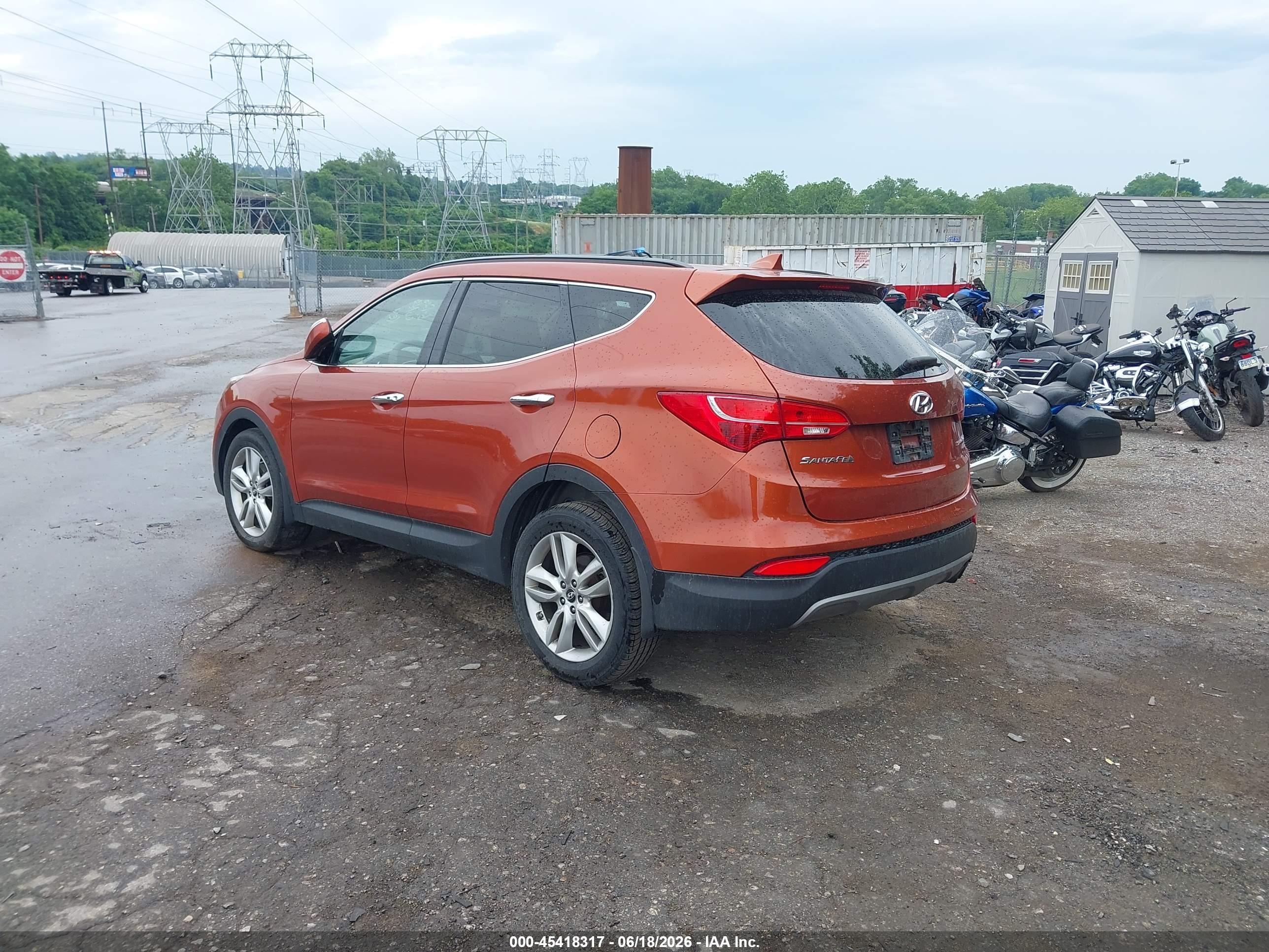 2014 Hyundai Santa Fe Sport 2.0l Turbo Pewter vin: 5XYZUDLA9EG217264