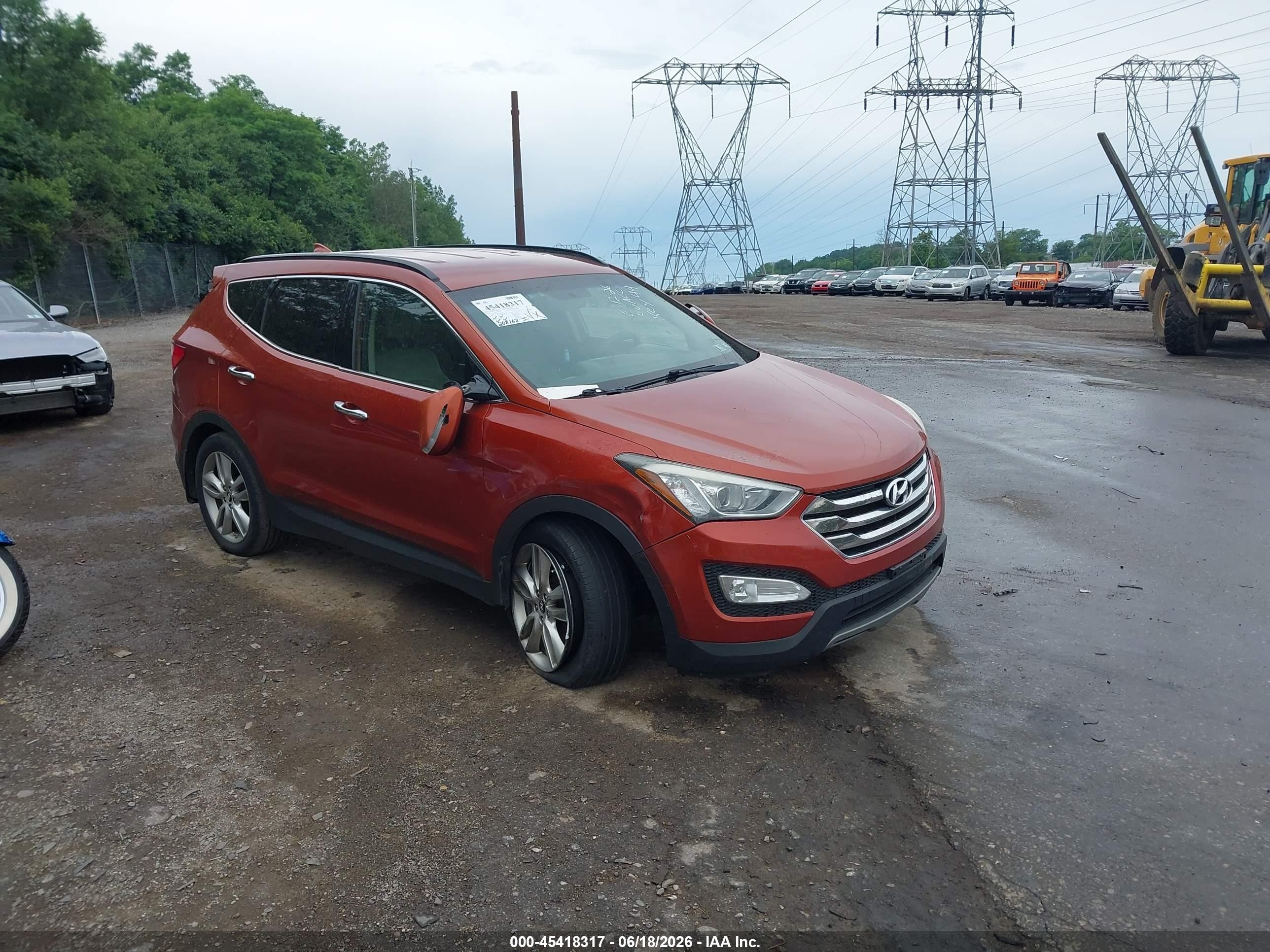 2014 Hyundai Santa Fe Sport 2.0l Turbo Pewter vin: 5XYZUDLA9EG217264