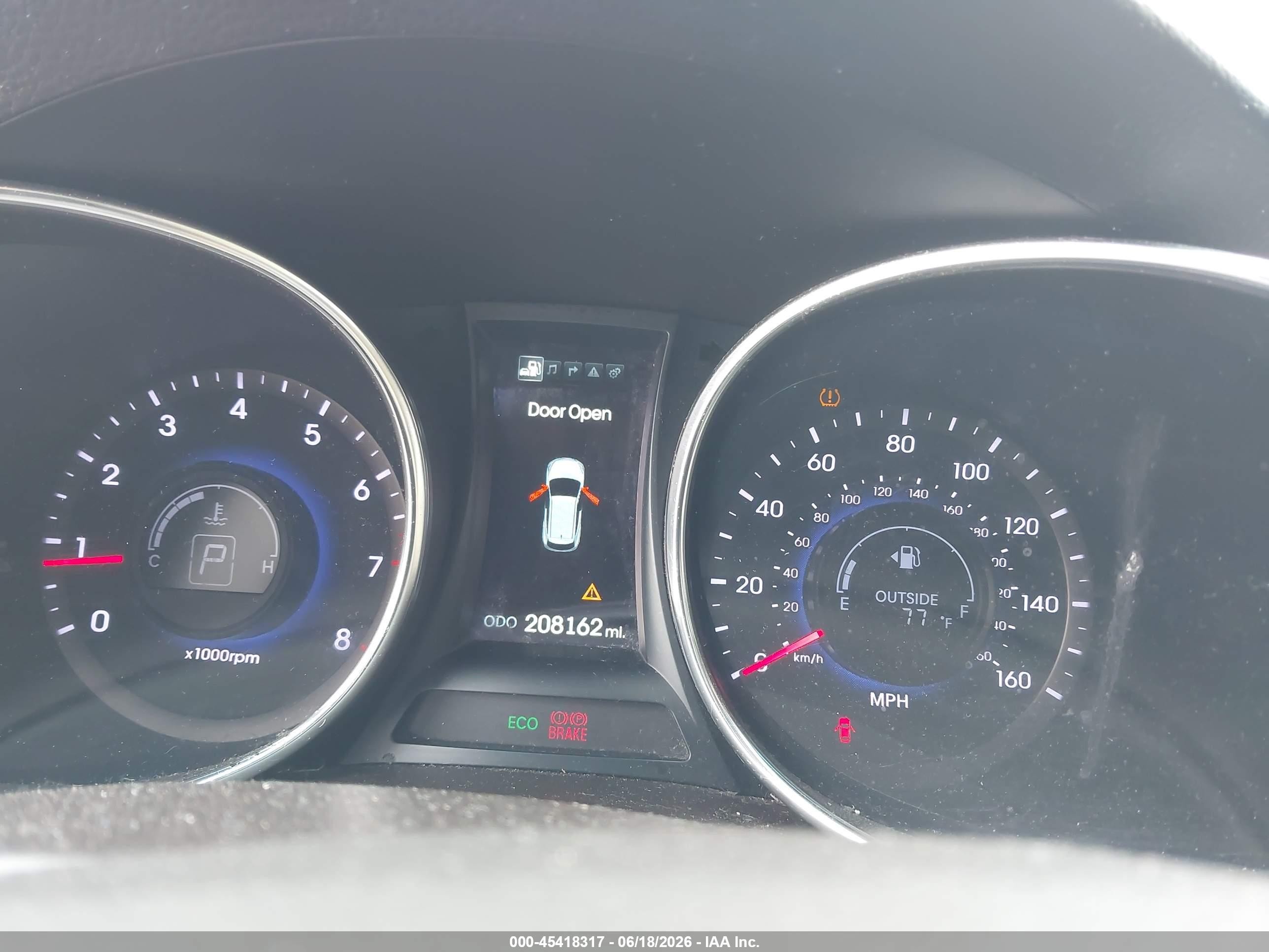 2014 Hyundai Santa Fe Sport 2.0l Turbo Pewter vin: 5XYZUDLA9EG217264
