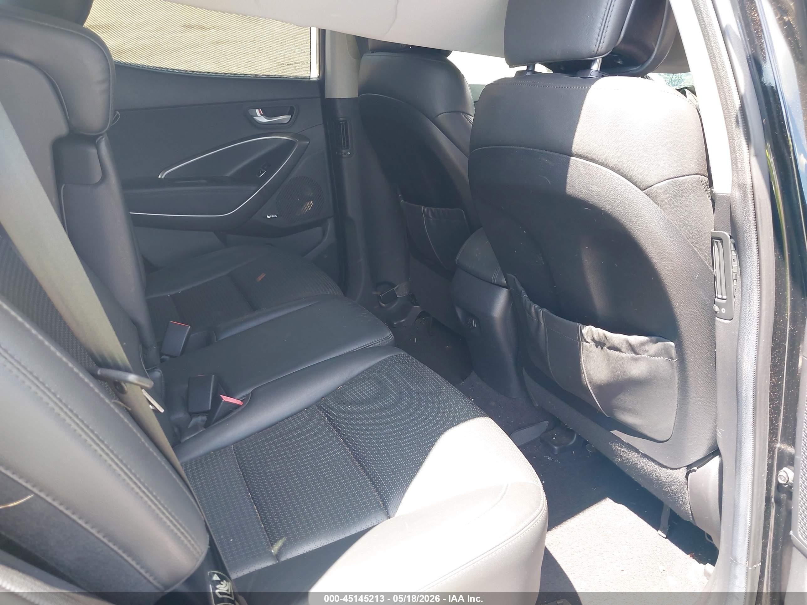 2014 Hyundai Santa Fe Sport 2.0l Turbo Black vin: 5XYZUDLAXEG191323