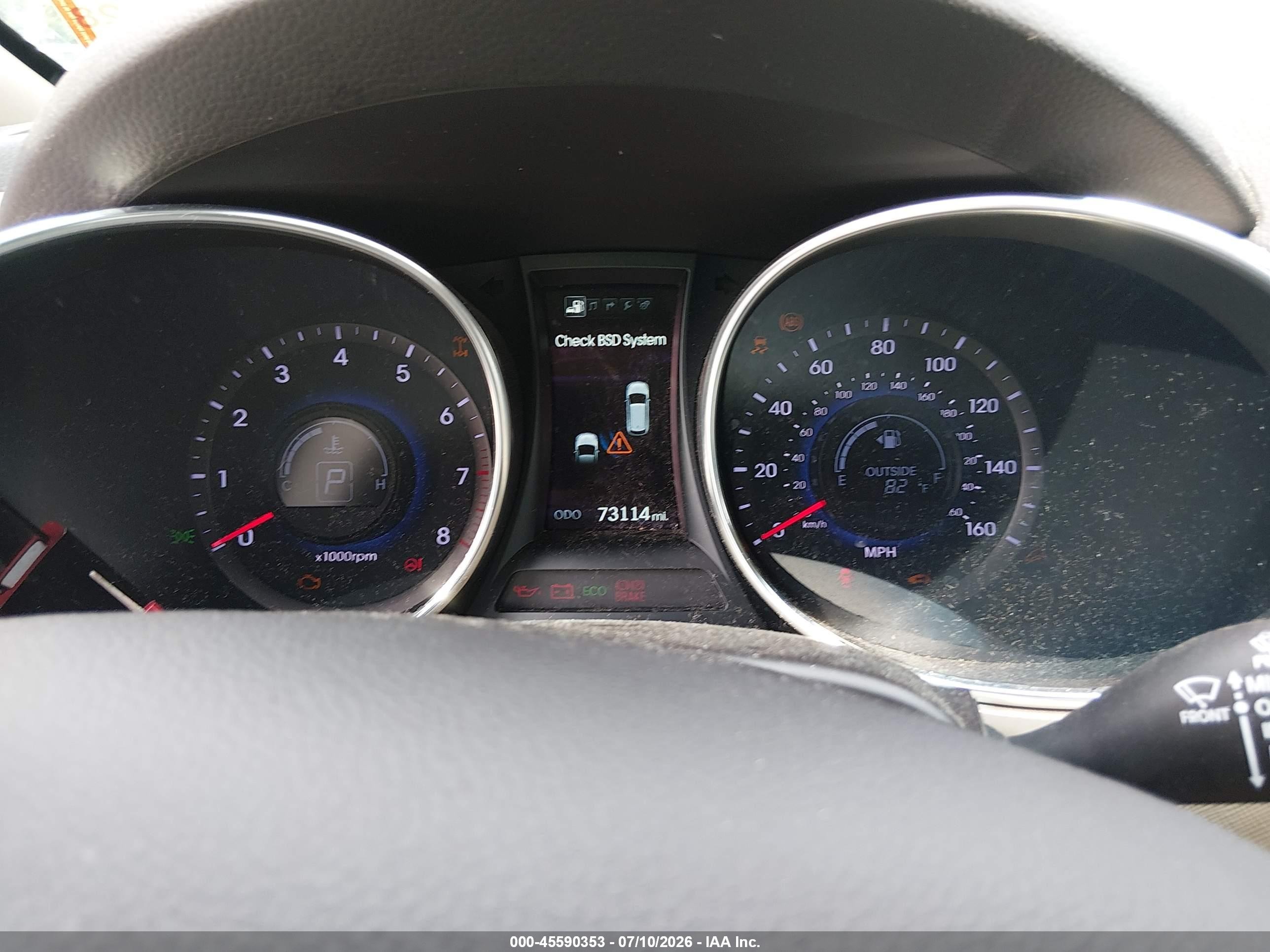 2014 Hyundai Santa Fe Sport 2.0l Turbo White vin: 5XYZUDLAXEG216060