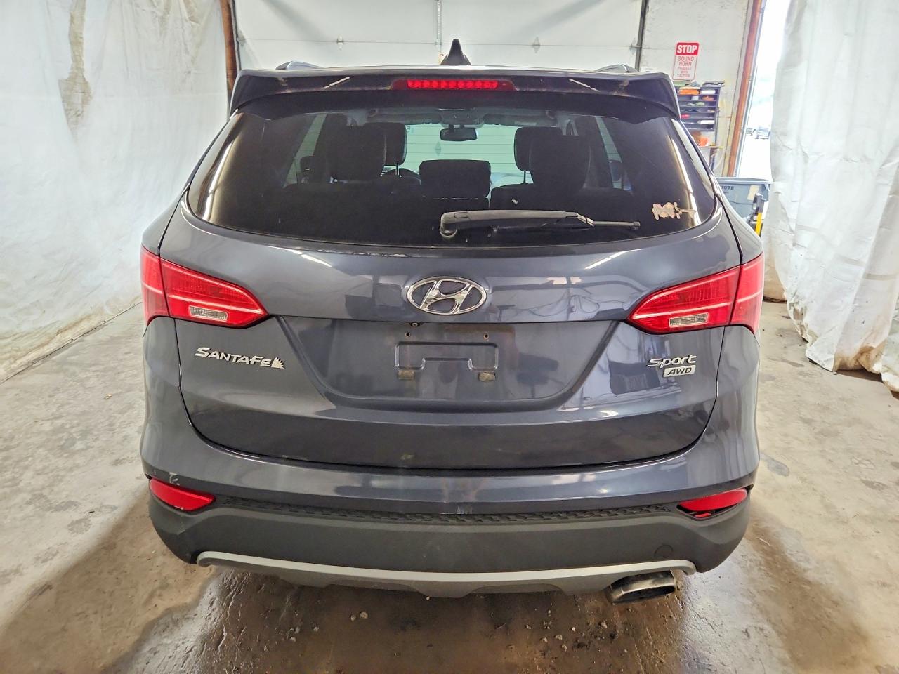 2013 Hyundai Santa Fe Sport 2.4l Blue vin: 5XYZUDLB0DG004226