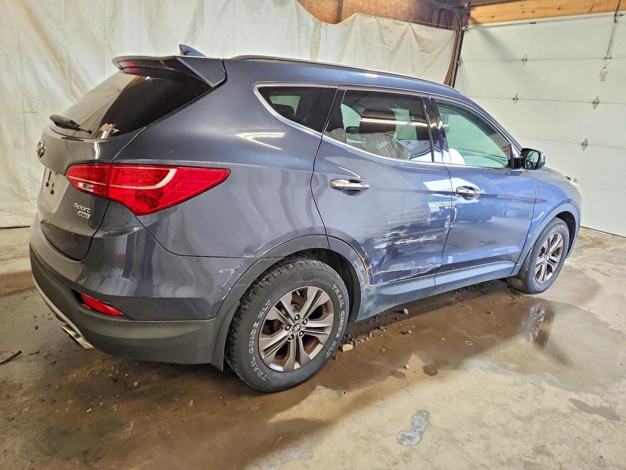 2013 Hyundai Santa Fe Sport 2.4l Blue vin: 5XYZUDLB0DG004226