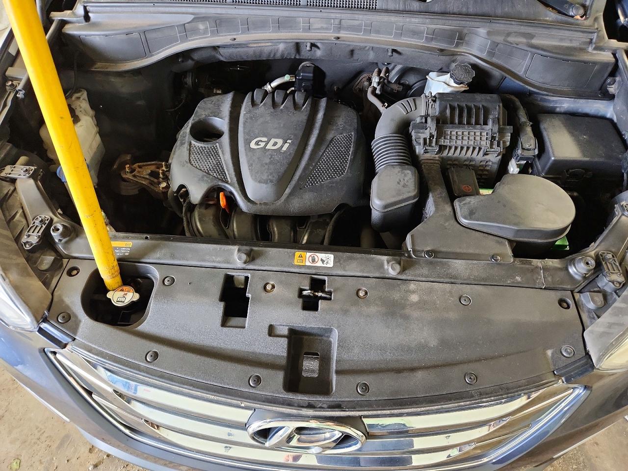 2013 Hyundai Santa Fe Sport 2.4l Blue vin: 5XYZUDLB0DG004226