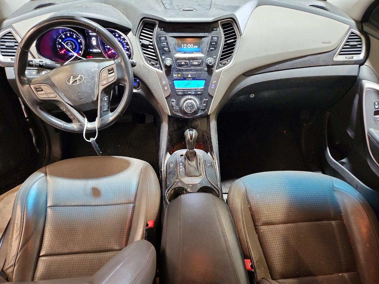 2013 Hyundai Santa Fe Sport 2.4l Blue vin: 5XYZUDLB0DG004226