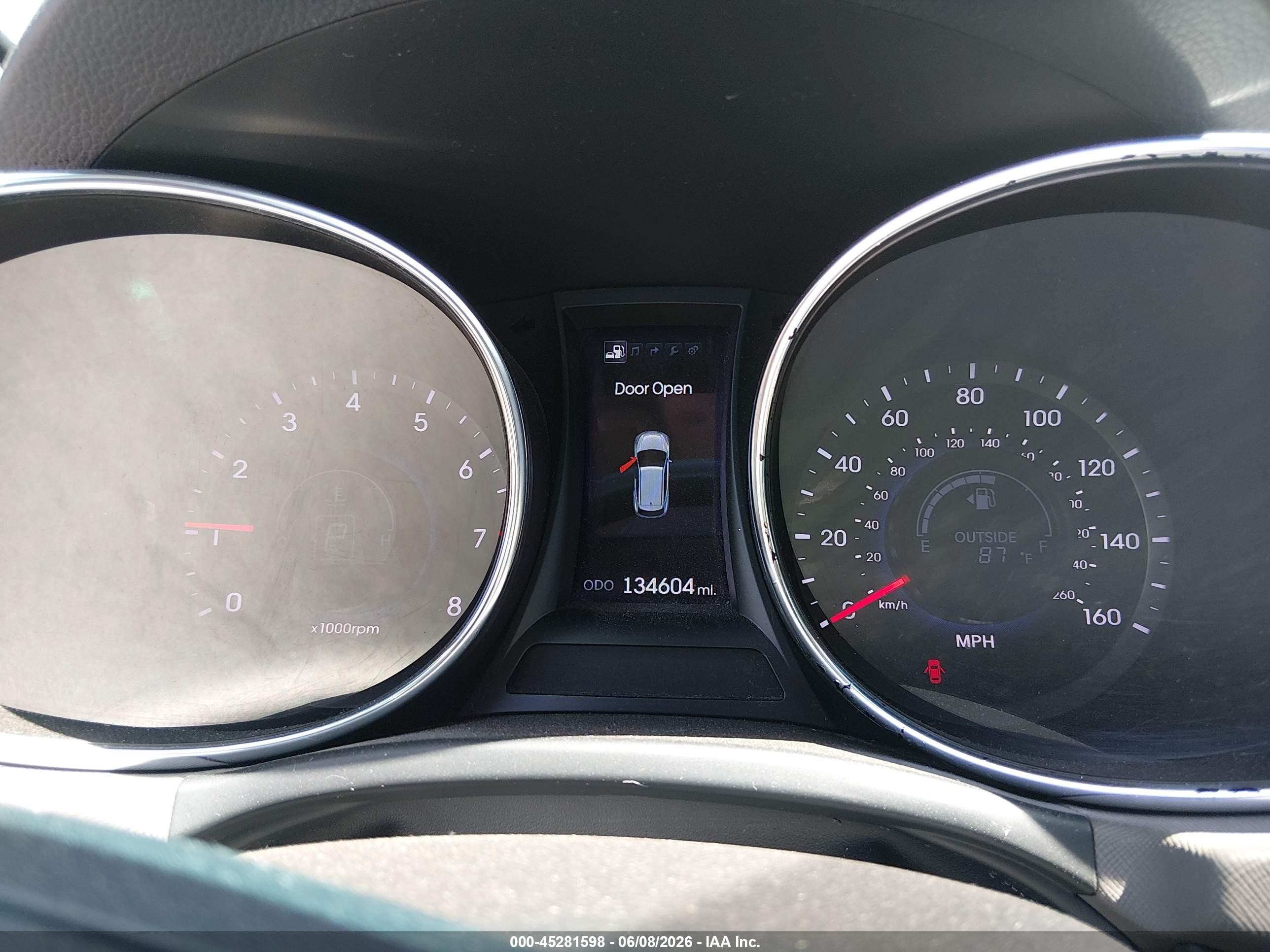 2013 Hyundai Santa Fe Sport Серебряный vin: 5XYZUDLB0DG041034
