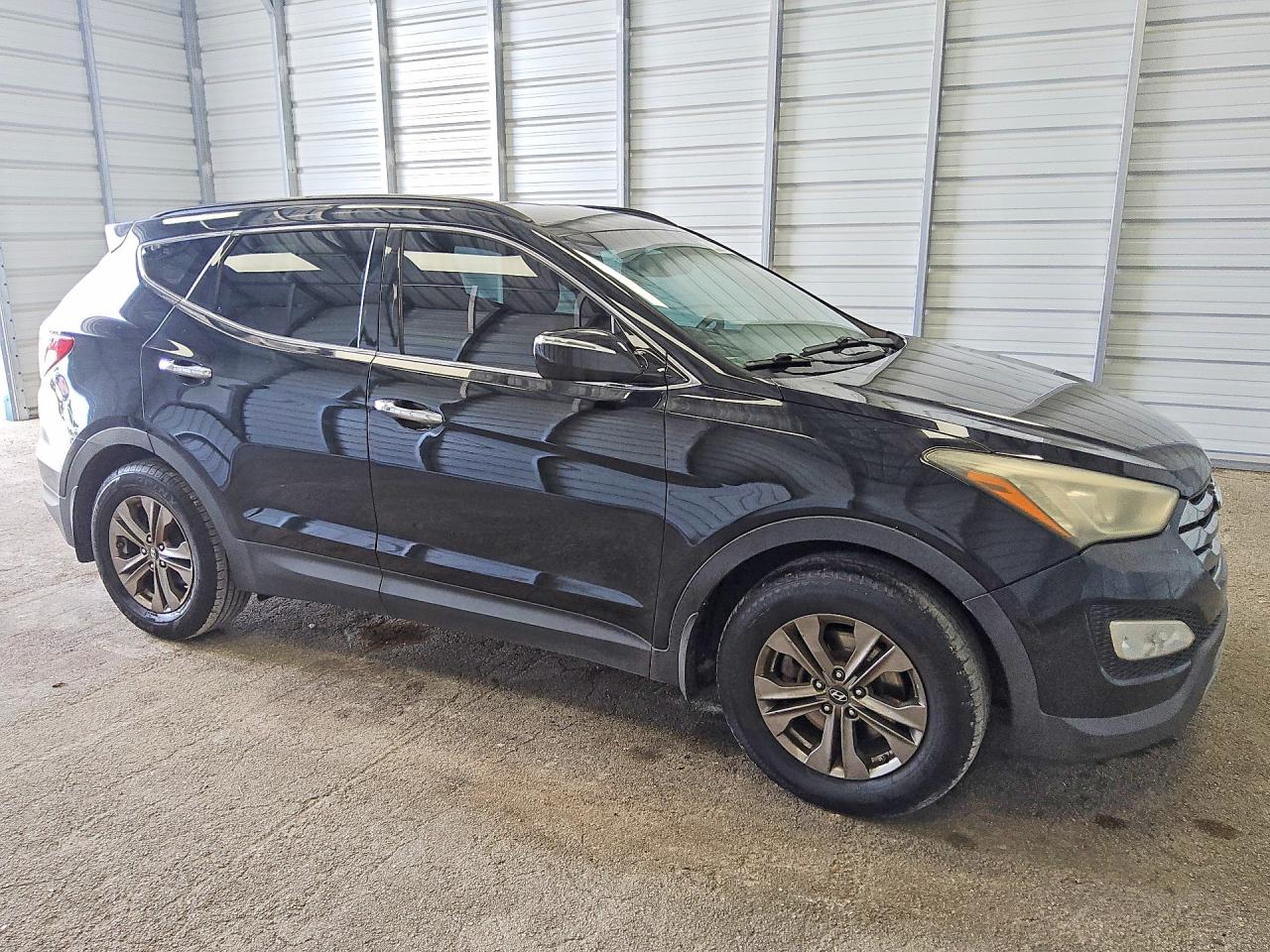 2013 Hyundai Santa Fe Sport 2.4l Black vin: 5XYZUDLB0DG097636