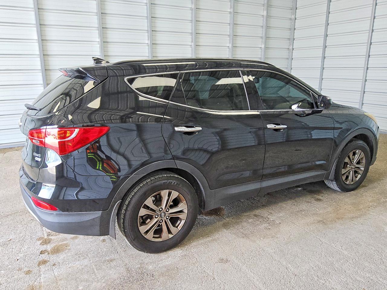 2013 Hyundai Santa Fe Sport 2.4l Black vin: 5XYZUDLB0DG097636