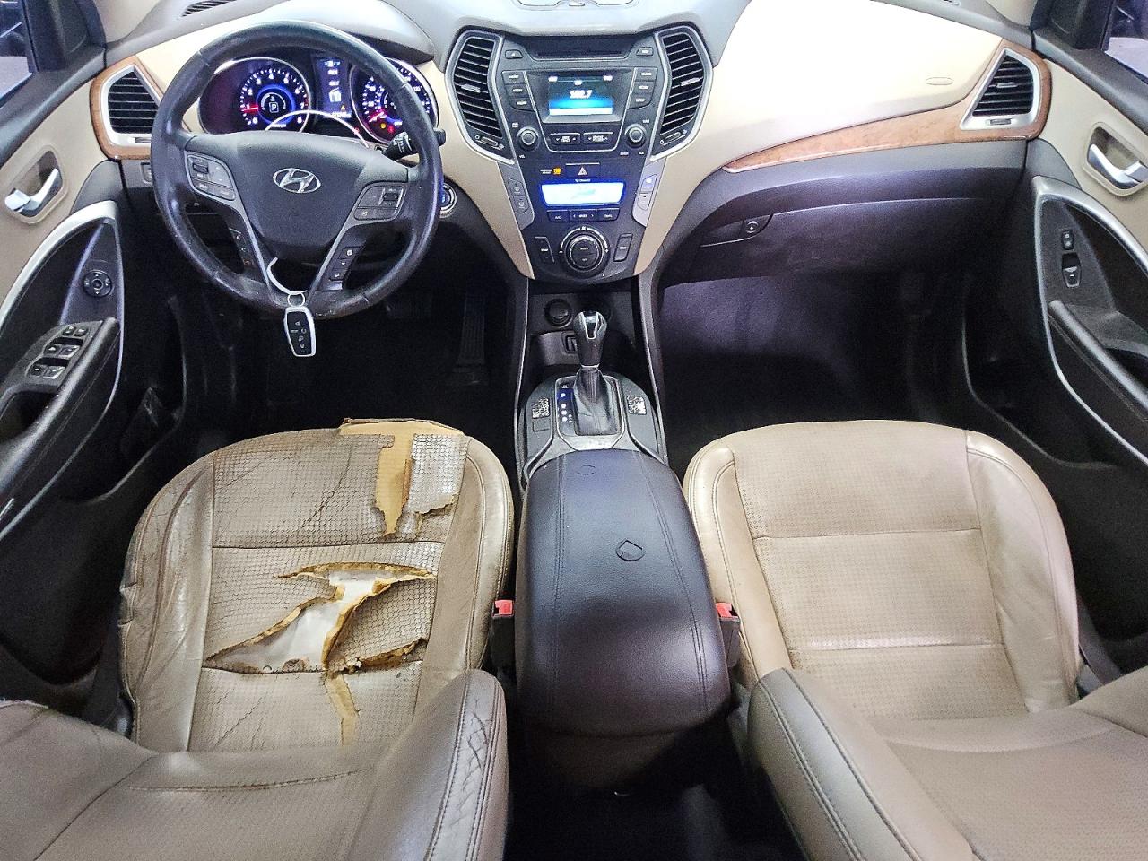 2013 Hyundai Santa Fe Sport 2.4l Black vin: 5XYZUDLB0DG097636