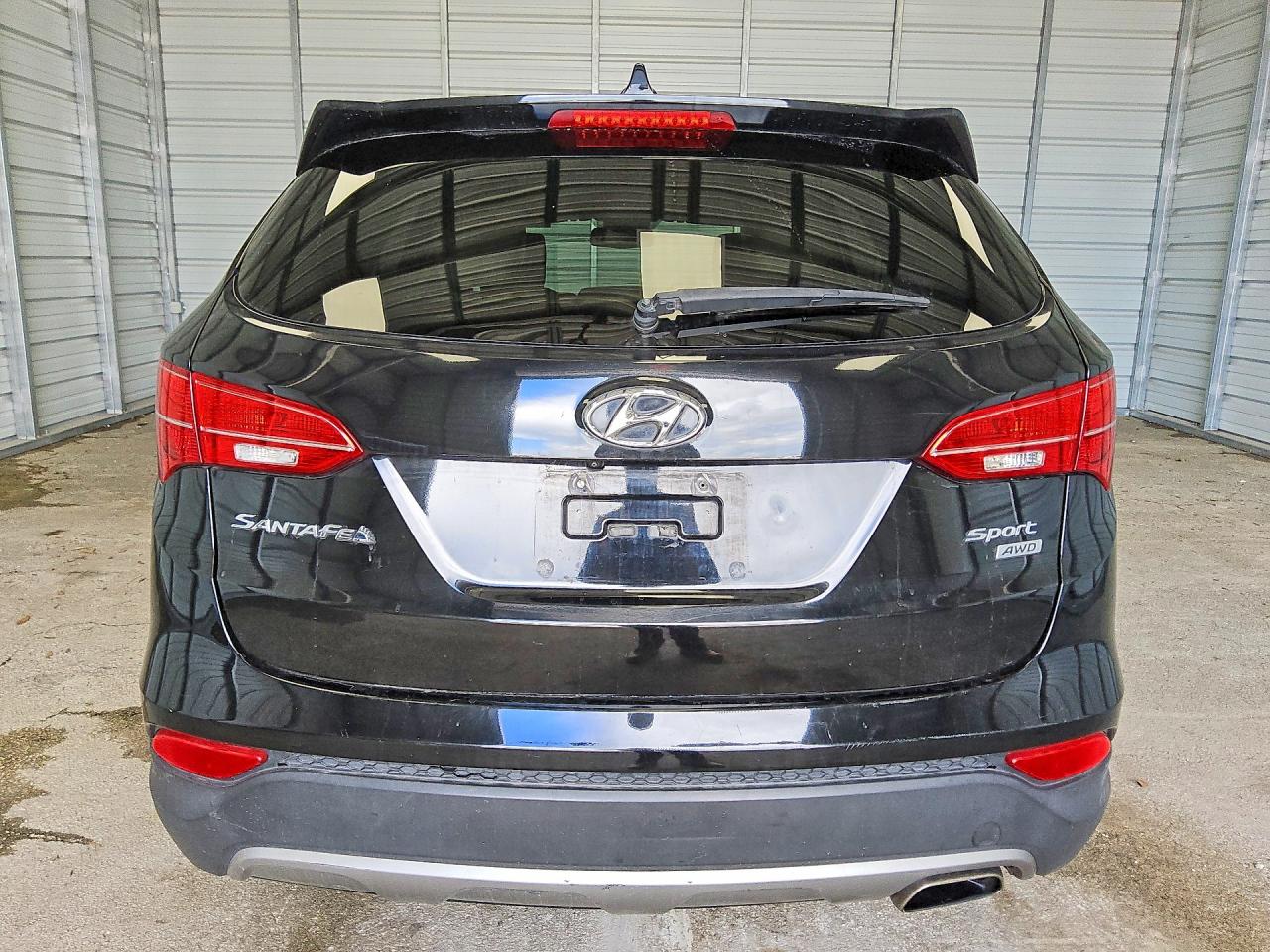 2013 Hyundai Santa Fe Sport 2.4l Black vin: 5XYZUDLB0DG097636