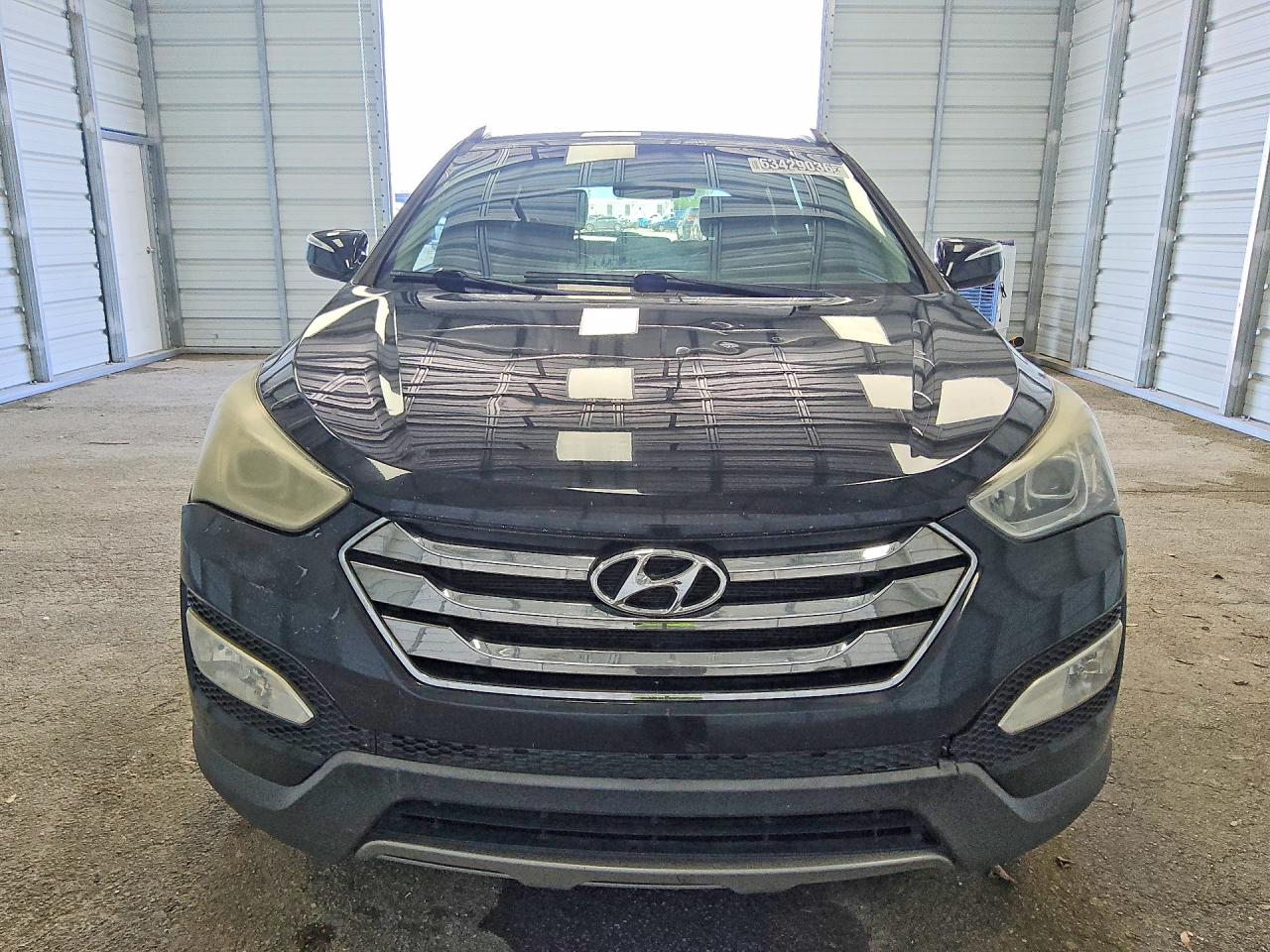 2013 Hyundai Santa Fe Sport 2.4l Black vin: 5XYZUDLB0DG097636