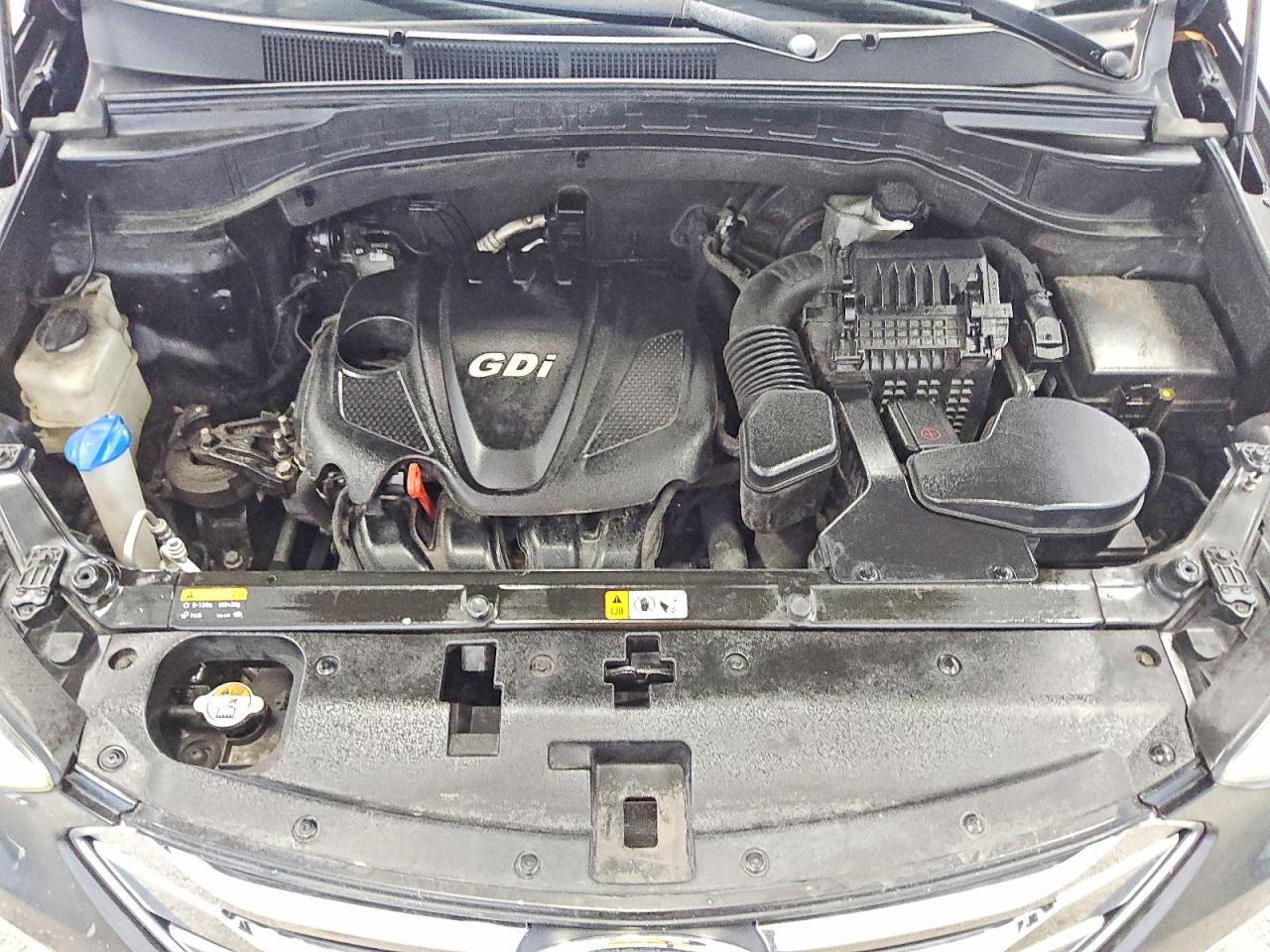 2013 Hyundai Santa Fe Sport 2.4l Black vin: 5XYZUDLB0DG097636
