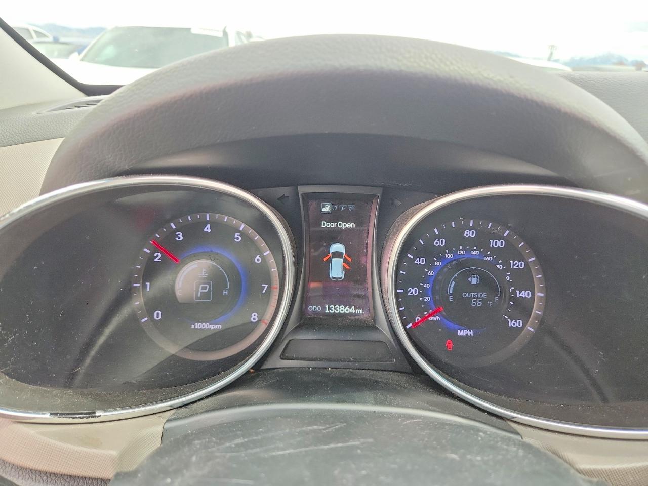 2013 Hyundai Santa Fe Sport 2.4l Silver vin: 5XYZUDLB0DG100406