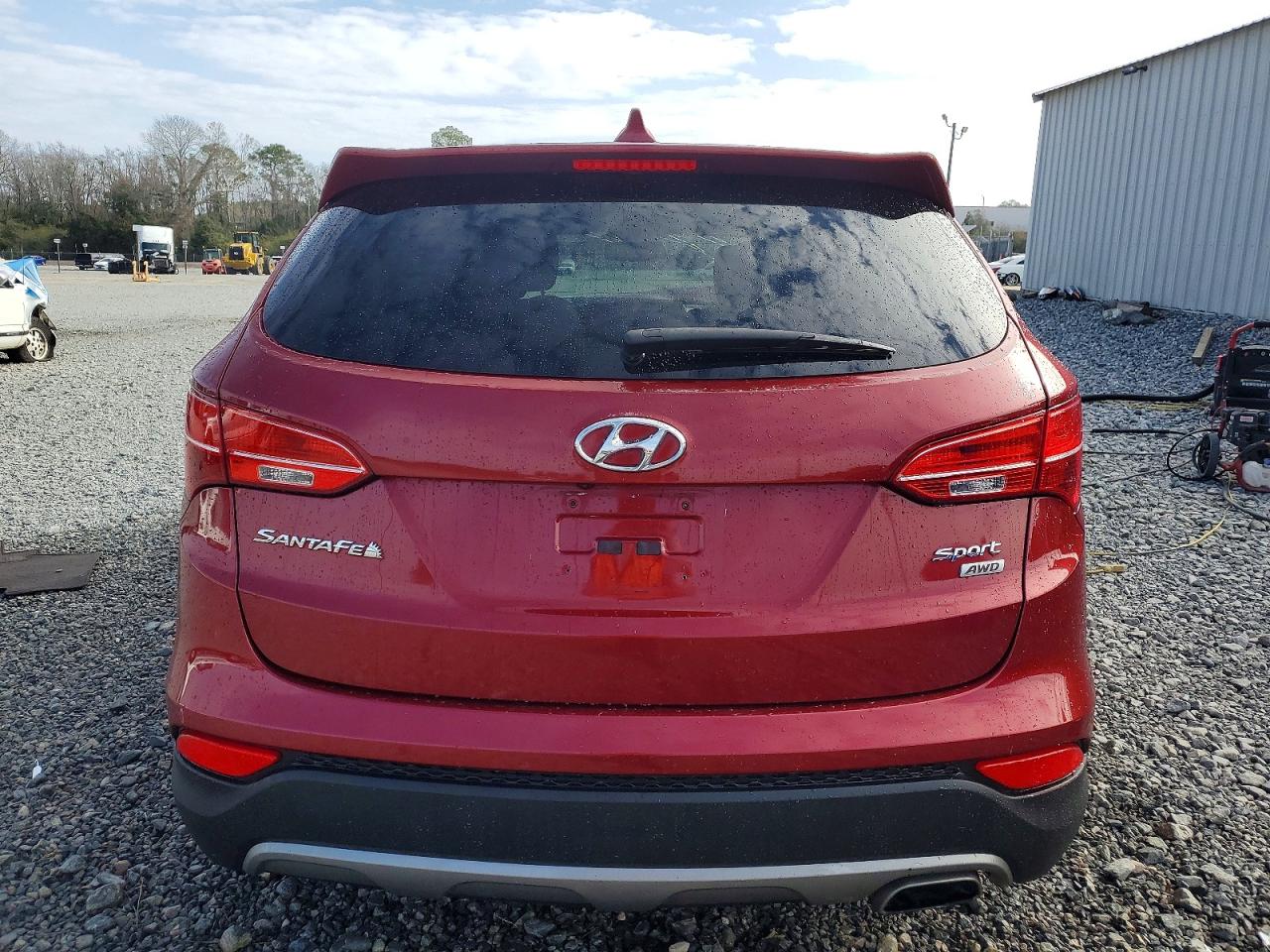 2013 Hyundai Santa Fe Sport 2.4l Maroon vin: 5XYZUDLB0DG105055