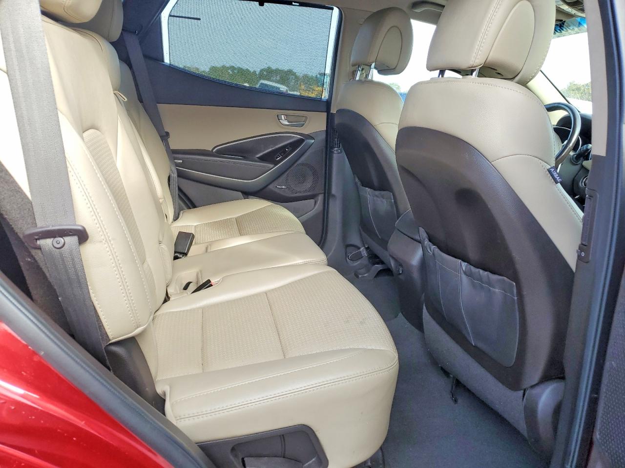 2013 Hyundai Santa Fe Sport 2.4l Maroon vin: 5XYZUDLB0DG105055