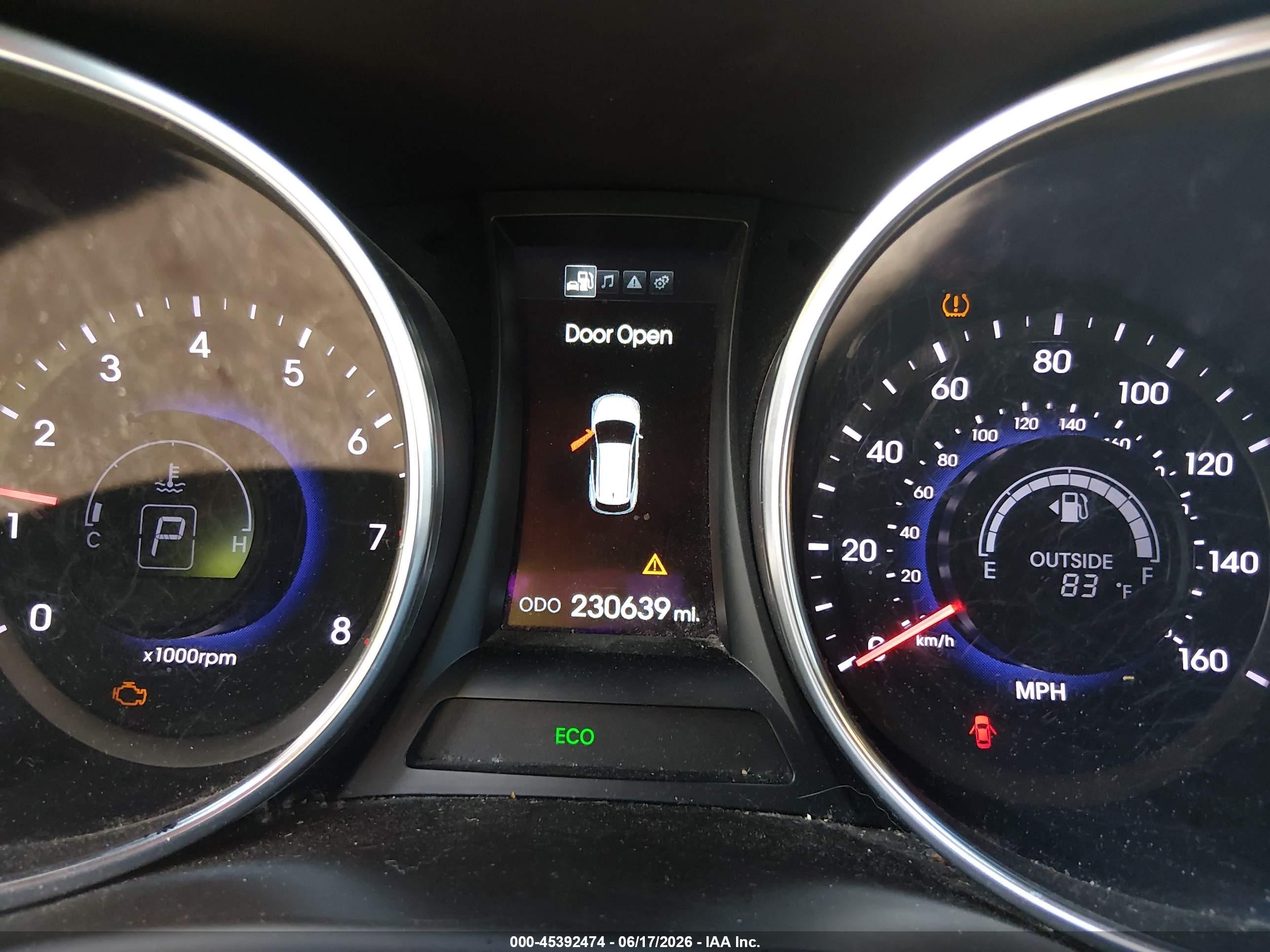 2013 Hyundai Santa Fe Sport Серый vin: 5XYZUDLB0DG117836