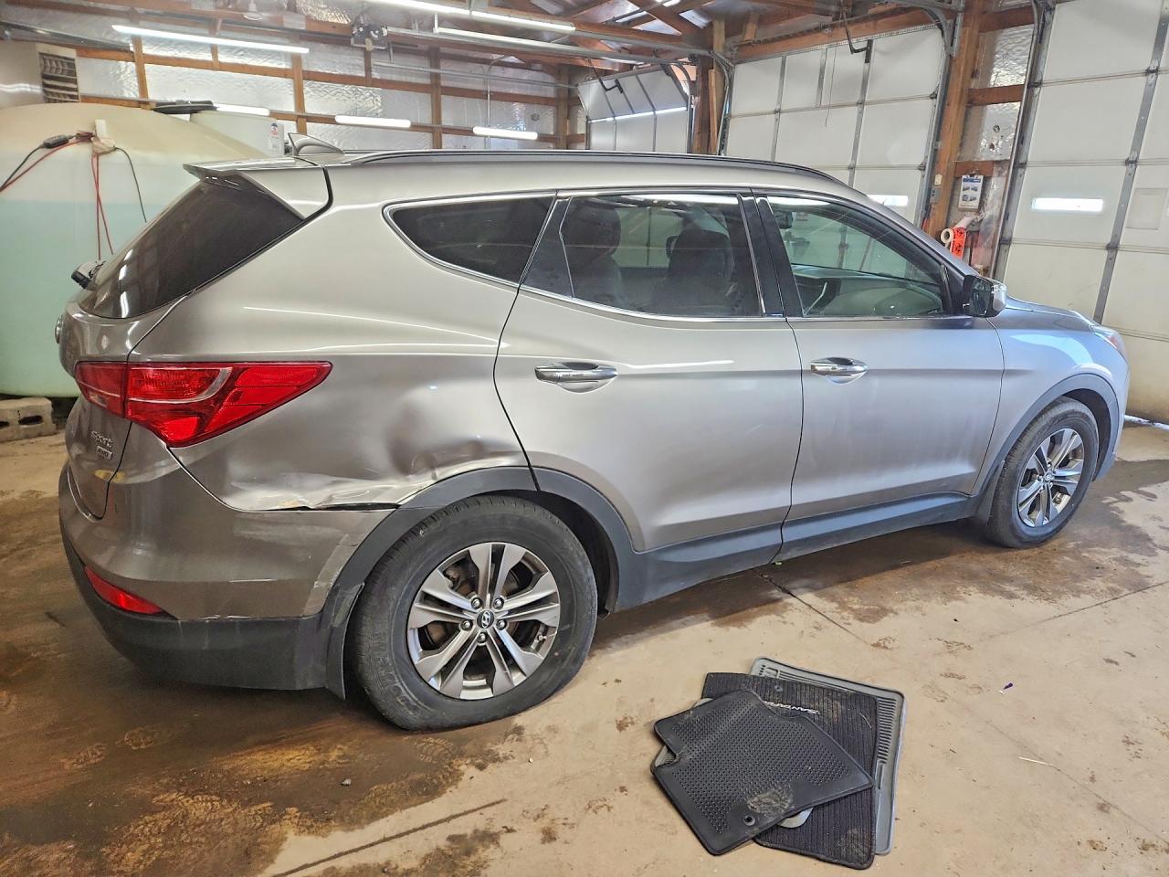 2014 Hyundai Santa Fe Sport 2.4l Серый vin: 5XYZUDLB0EG204685
