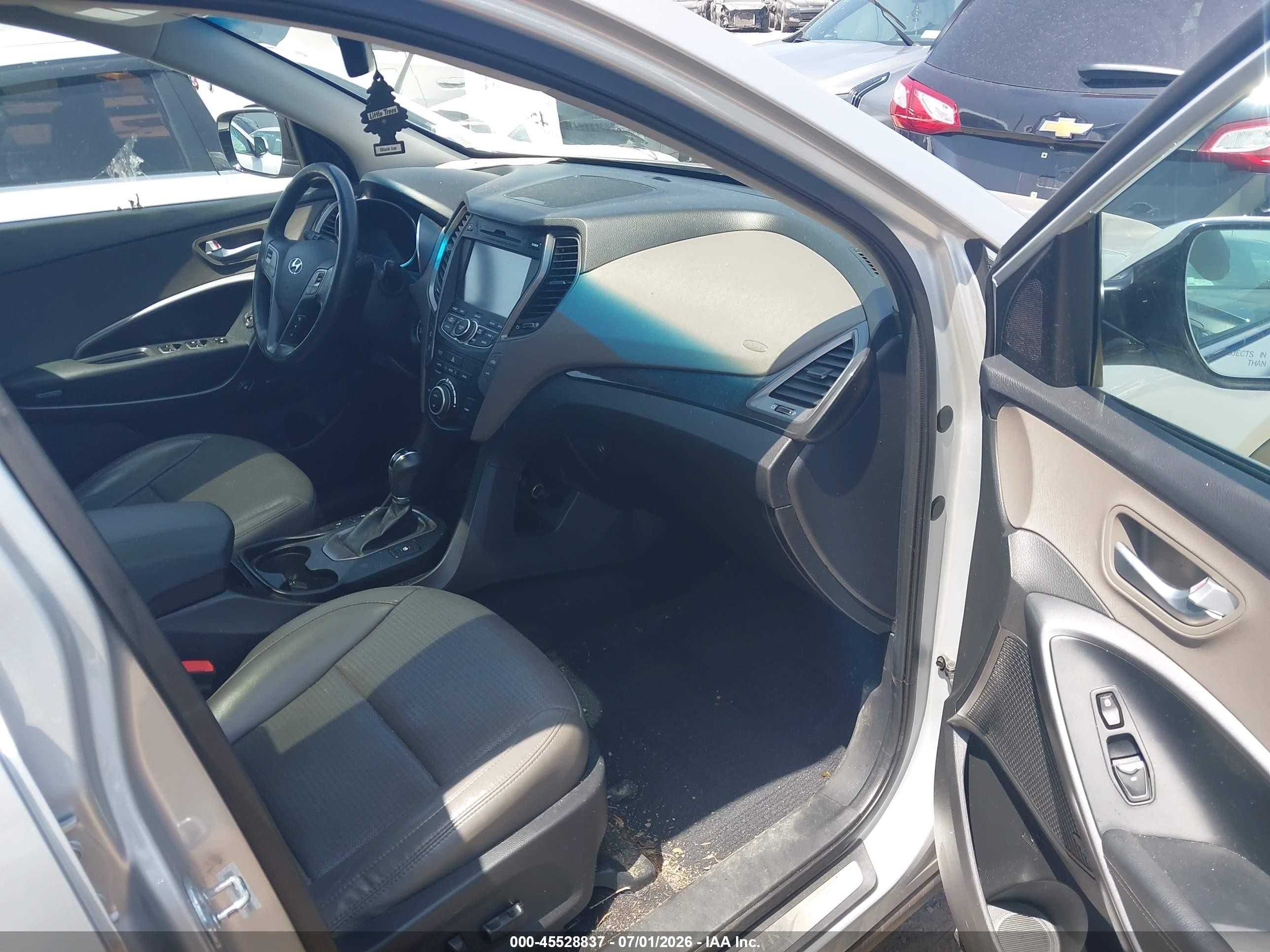 2014 Hyundai Santa Fe Sport 2.4l Серебряный vin: 5XYZUDLB0EG220305