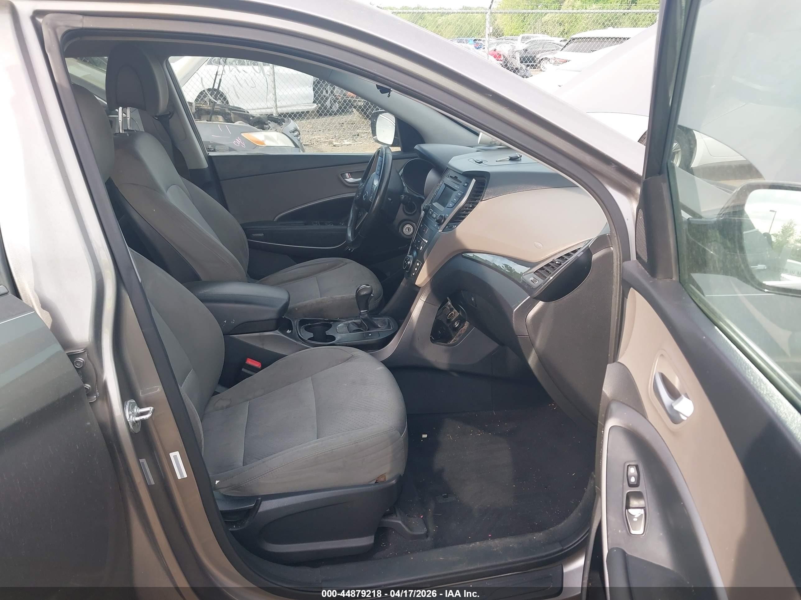 2014 Hyundai Santa Fe Sport 2.4l Gray vin: 5XYZUDLB0EG223267