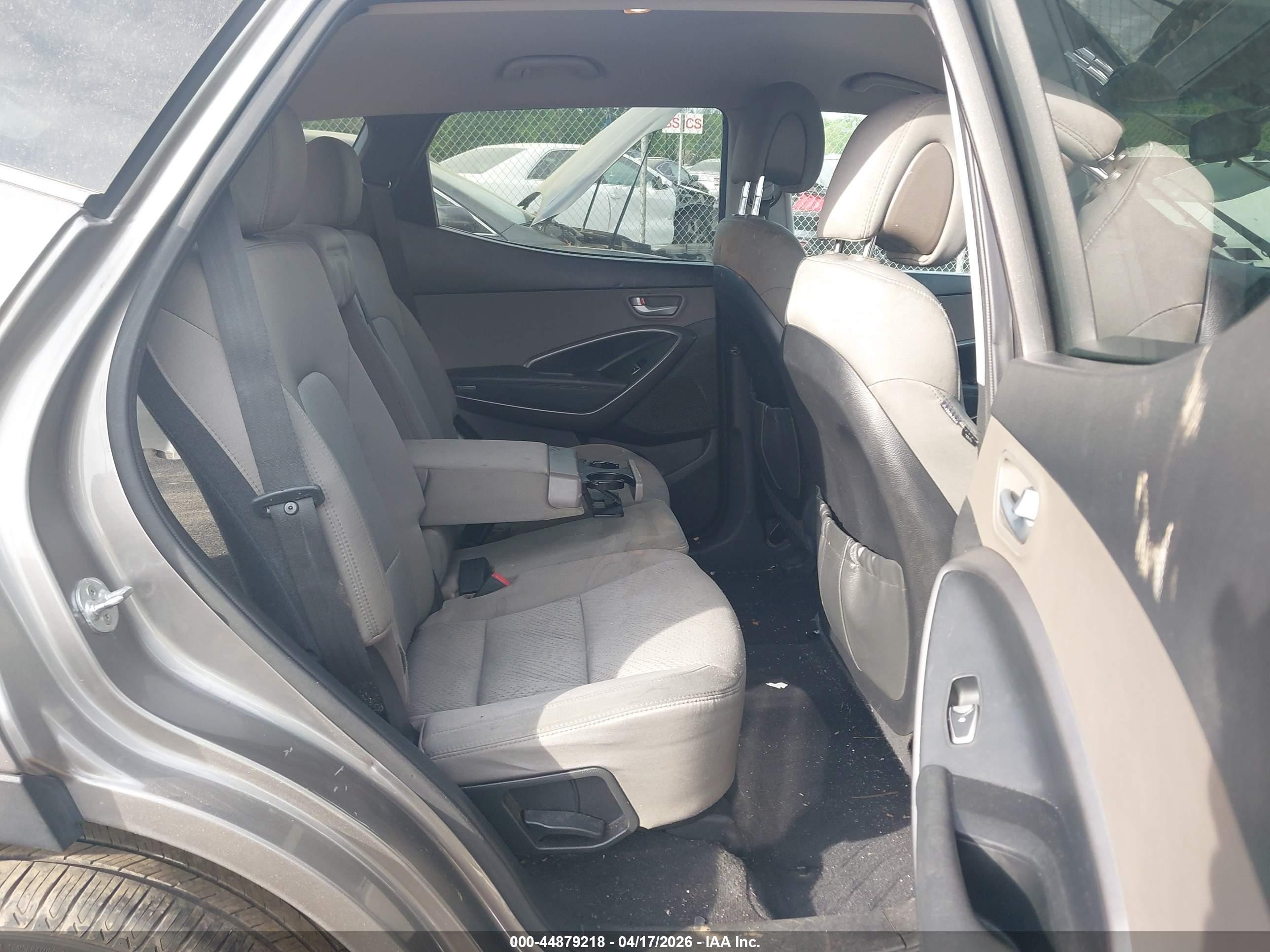 2014 Hyundai Santa Fe Sport 2.4l Gray vin: 5XYZUDLB0EG223267