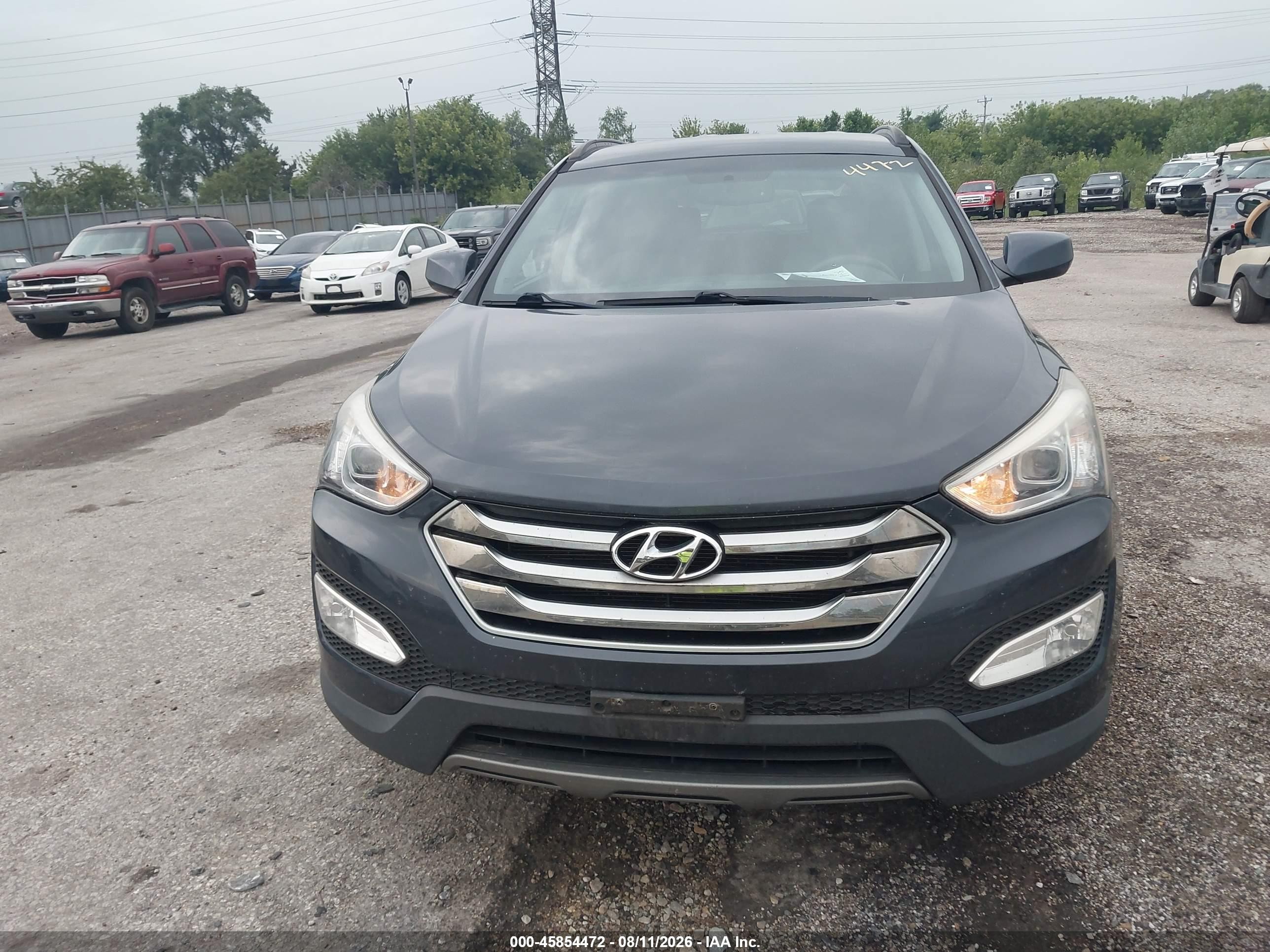 2015 Hyundai Santa Fe Sport 2.4l Синий vin: 5XYZUDLB0FG238014
