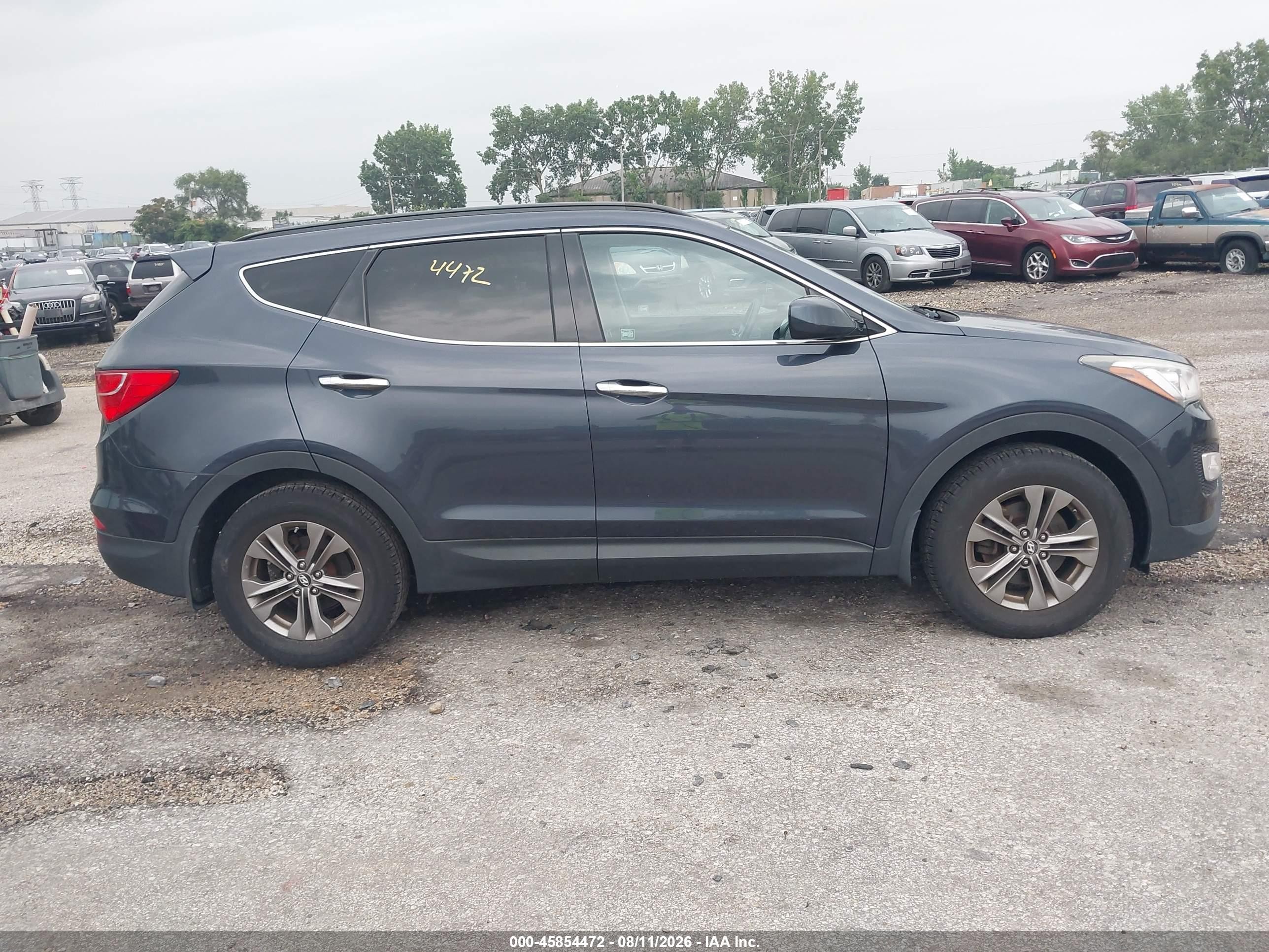 2015 Hyundai Santa Fe Sport 2.4l Синий vin: 5XYZUDLB0FG238014