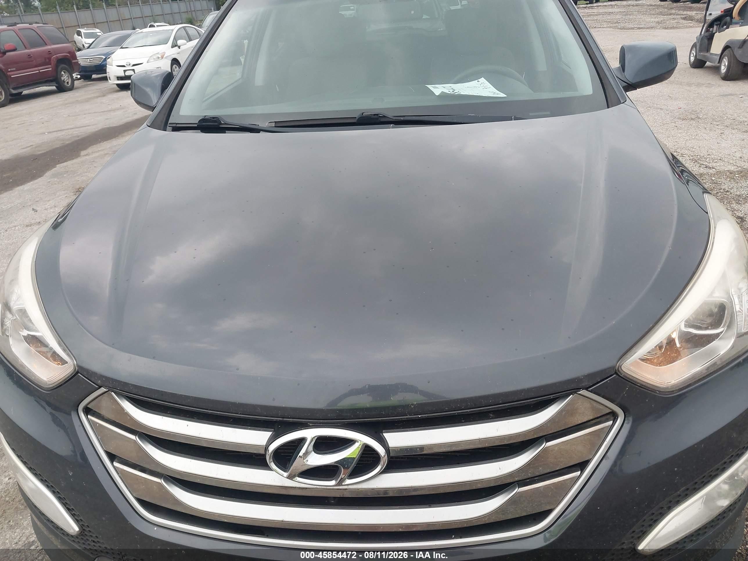 2015 Hyundai Santa Fe Sport 2.4l Синий vin: 5XYZUDLB0FG238014