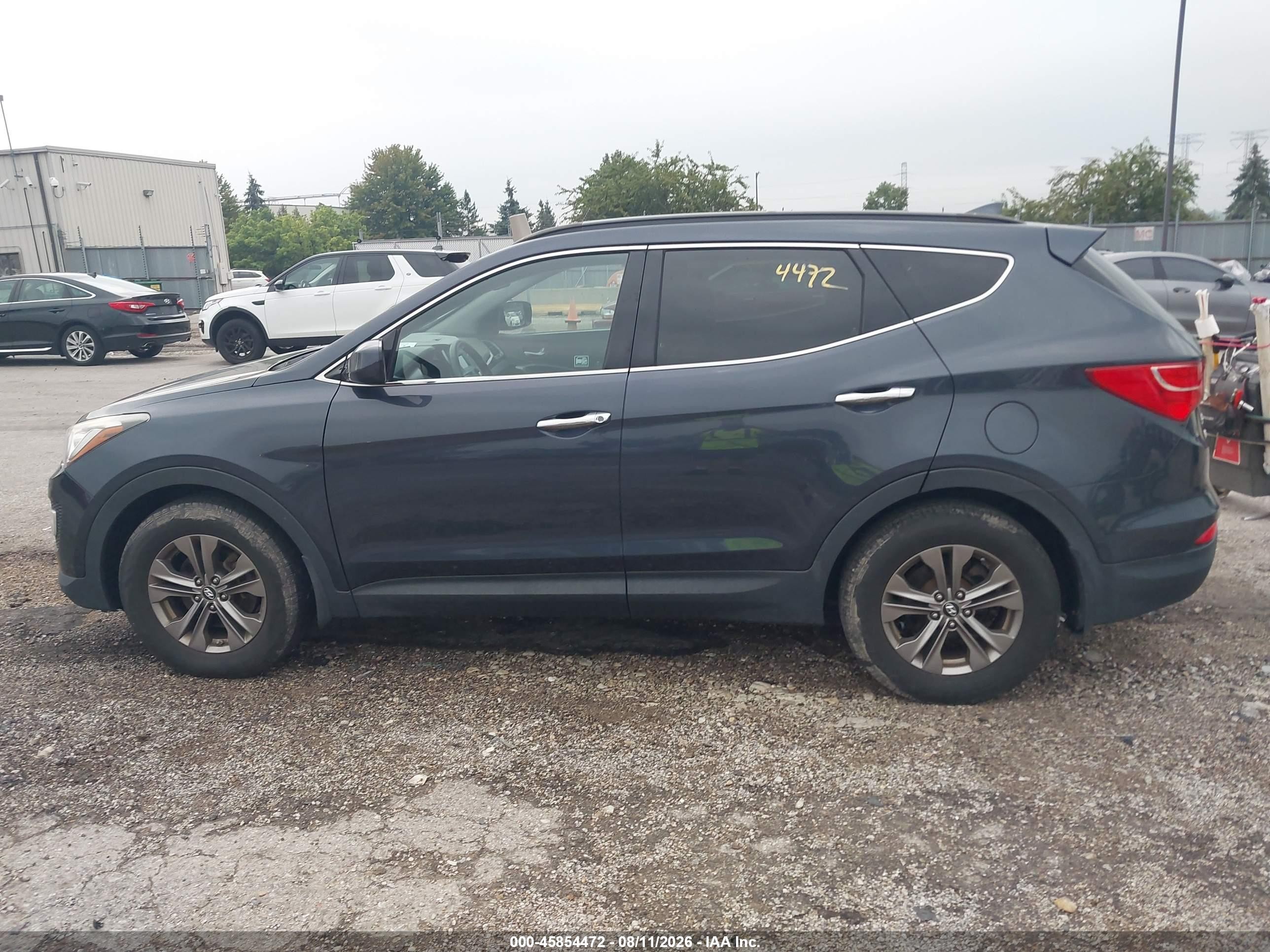 2015 Hyundai Santa Fe Sport 2.4l Синий vin: 5XYZUDLB0FG238014