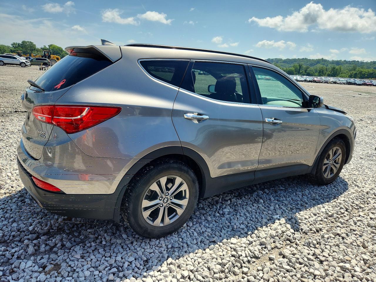 2015 Hyundai Santa Fe Sport 2.4l Silver vin: 5XYZUDLB0FG247201