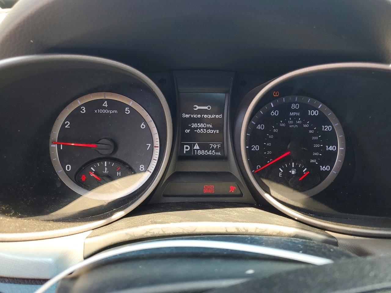 2015 Hyundai Santa Fe Sport 2.4l Gray vin: 5XYZUDLB0FG254973