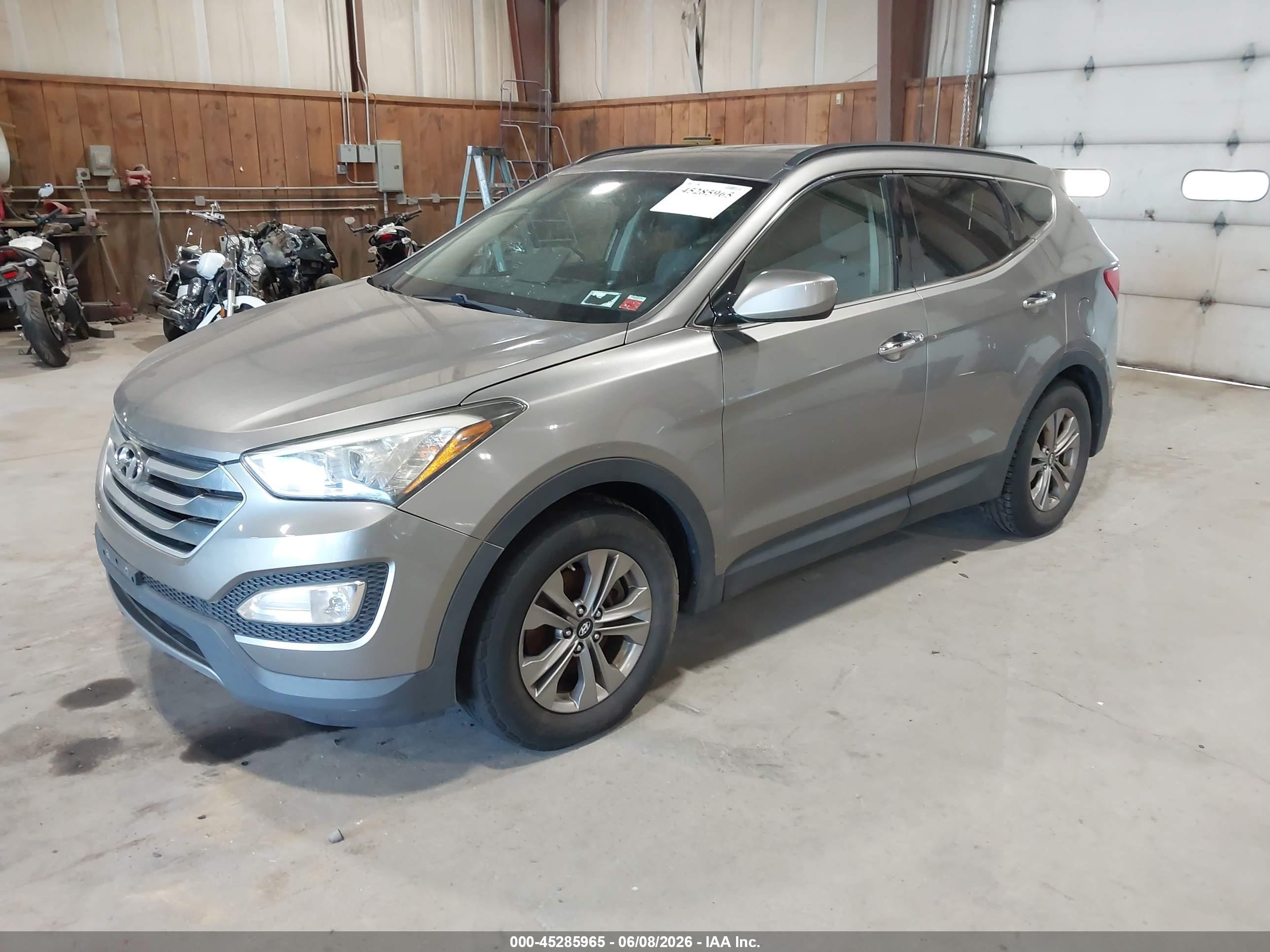 2016 Hyundai Santa Fe Sport 2.4l Gray vin: 5XYZUDLB0GG321119