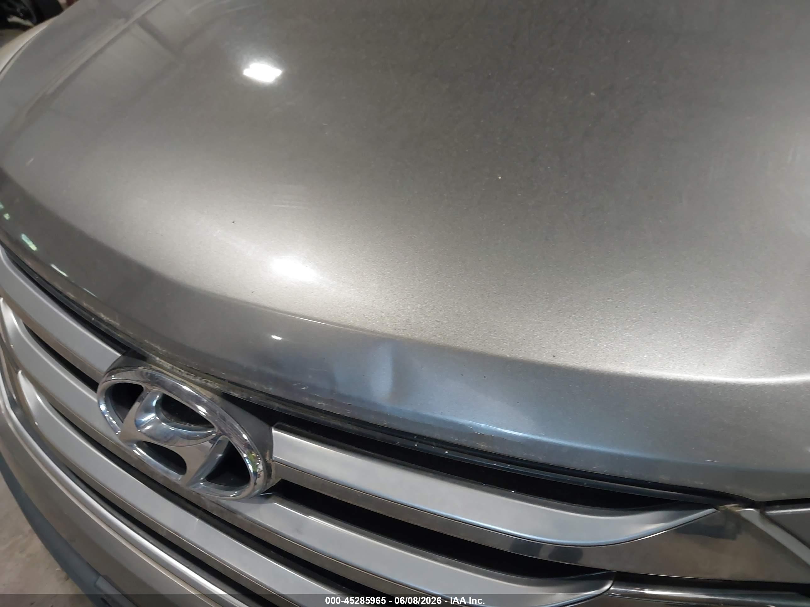 2016 Hyundai Santa Fe Sport 2.4l Gray vin: 5XYZUDLB0GG321119