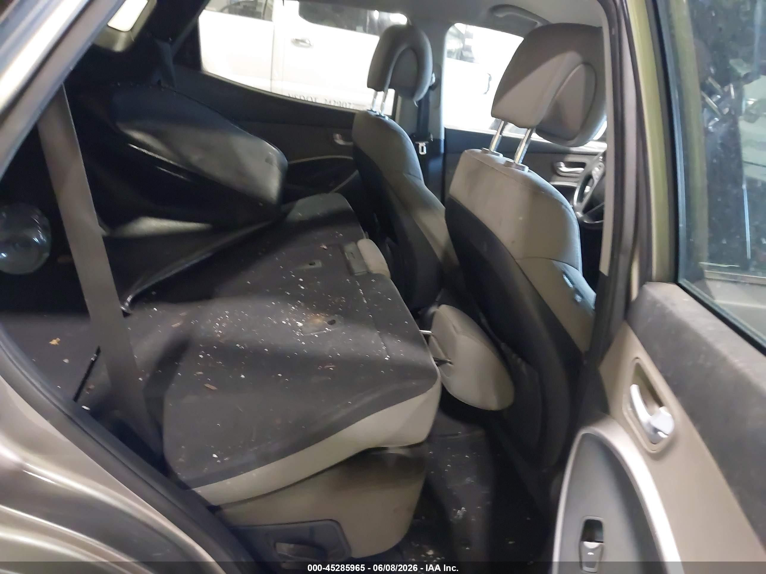 2016 Hyundai Santa Fe Sport 2.4l Gray vin: 5XYZUDLB0GG321119
