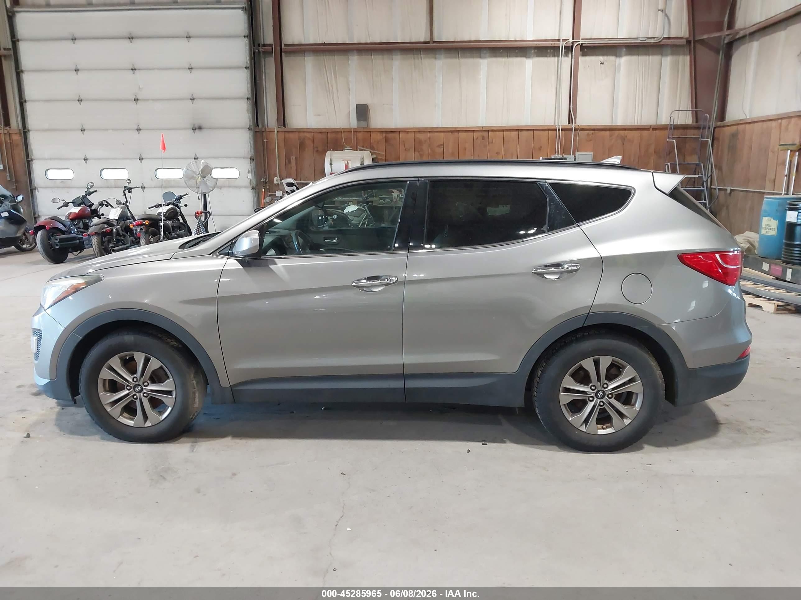 2016 Hyundai Santa Fe Sport 2.4l Gray vin: 5XYZUDLB0GG321119