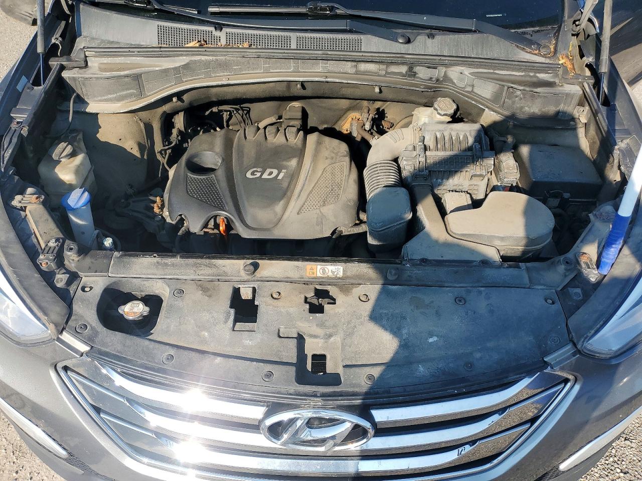2013 Hyundai Santa Fe Sport 2.4l Gray vin: 5XYZUDLB1DG019074