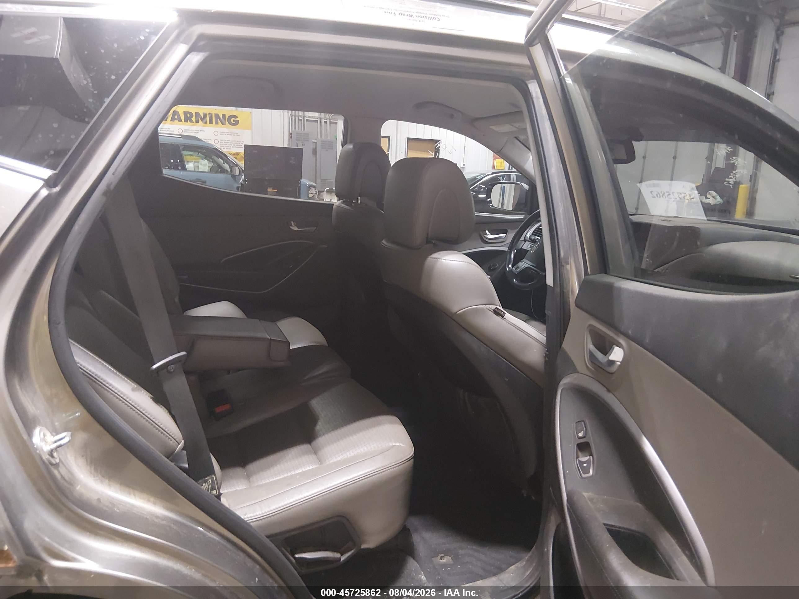 2013 Hyundai Santa Fe Sport Gray vin: 5XYZUDLB1DG024811